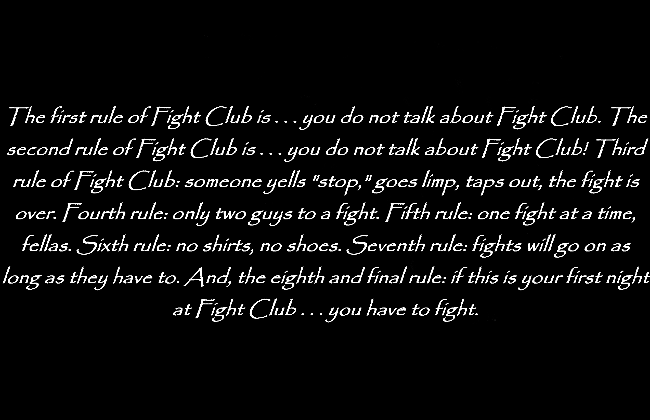 Laden Sie das Filme, Fight Club-Bild kostenlos auf Ihren PC-Desktop herunter
