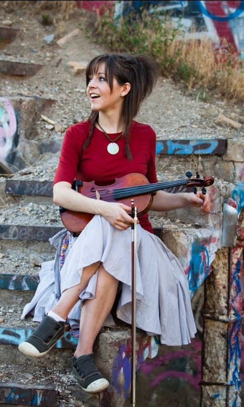 Download mobile wallpaper Music, Lindsey Stirling for free.