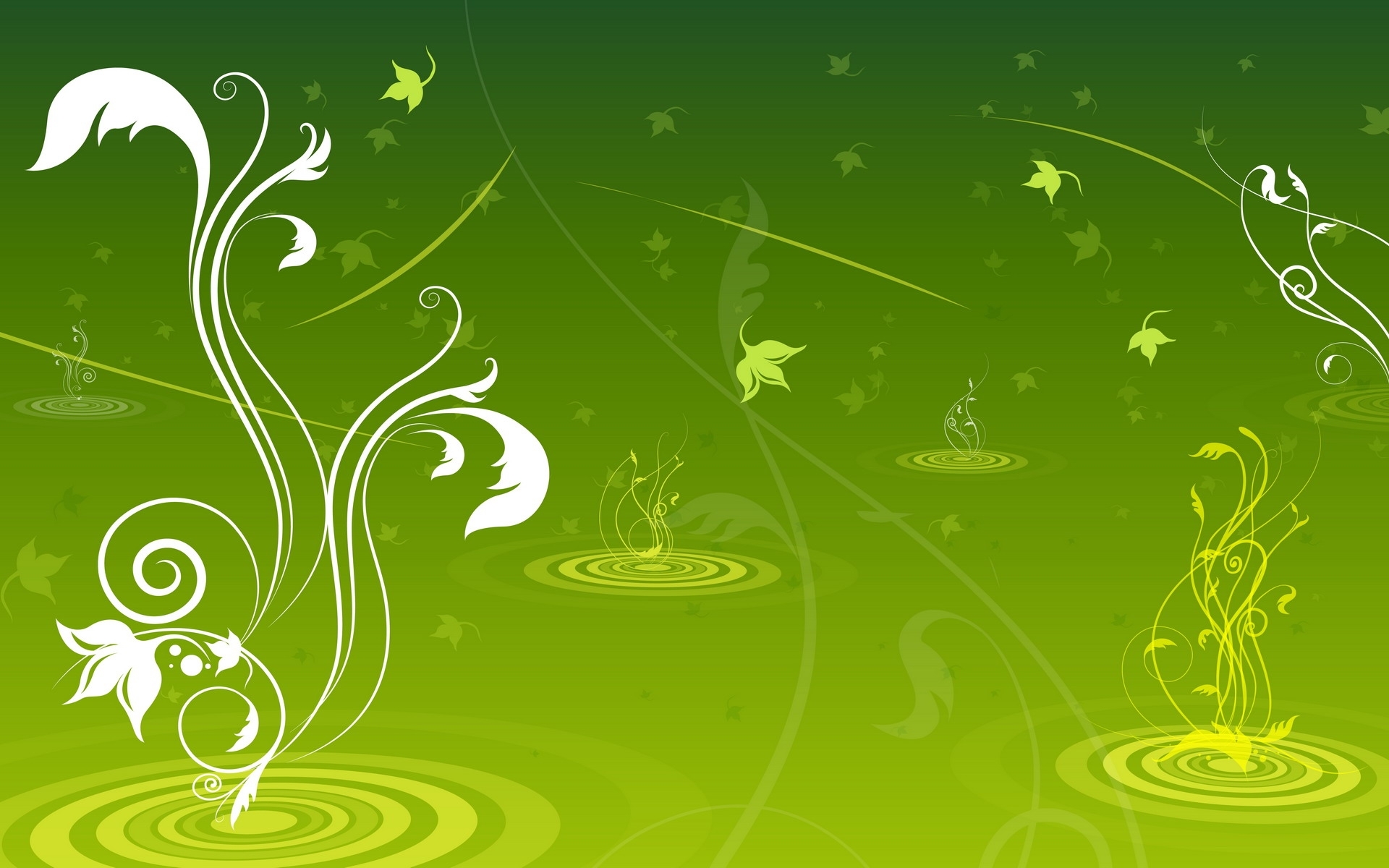 Free download wallpaper Leaves, Abstract on your PC desktop