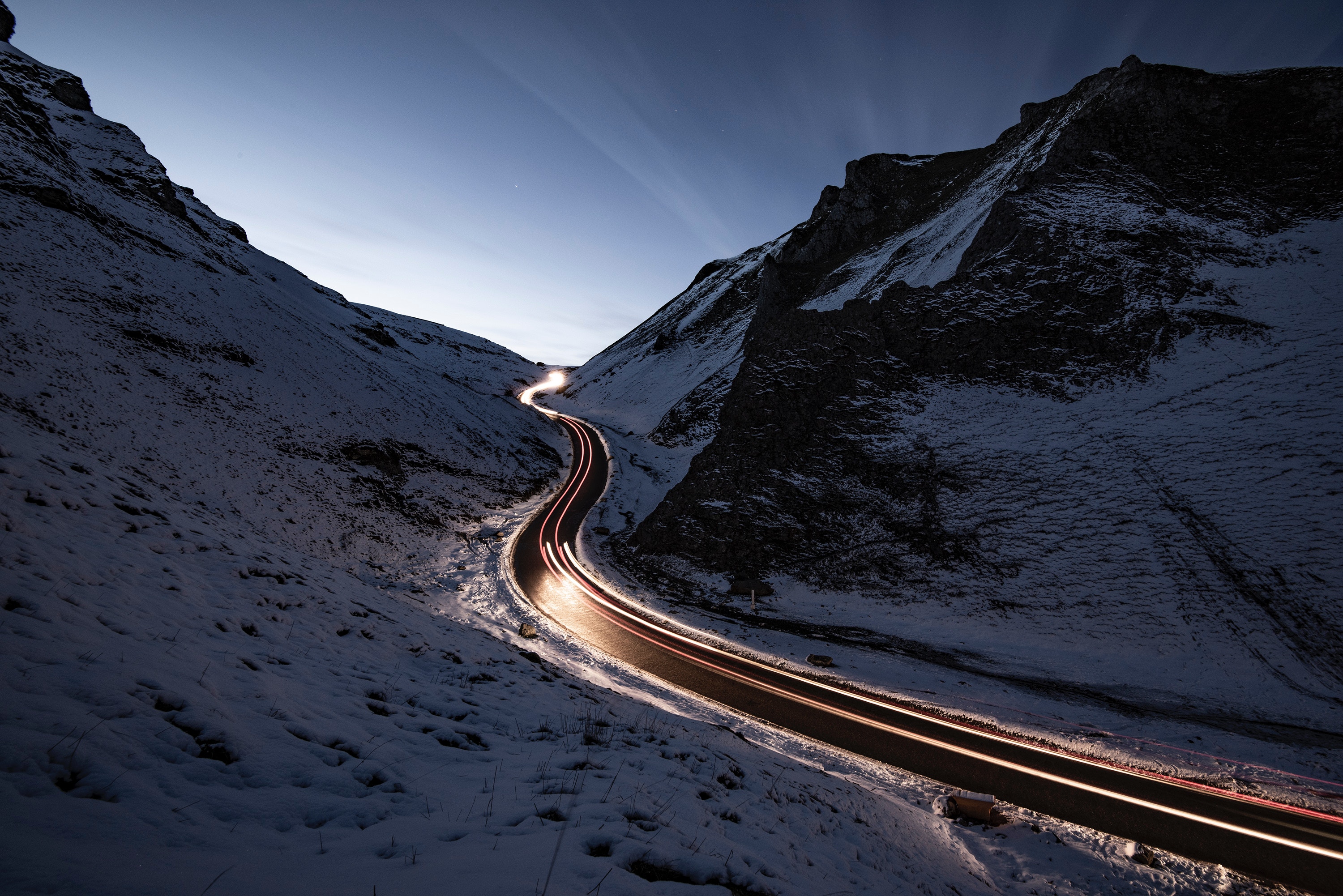 Free download wallpaper Road, Man Made, Time Lapse on your PC desktop