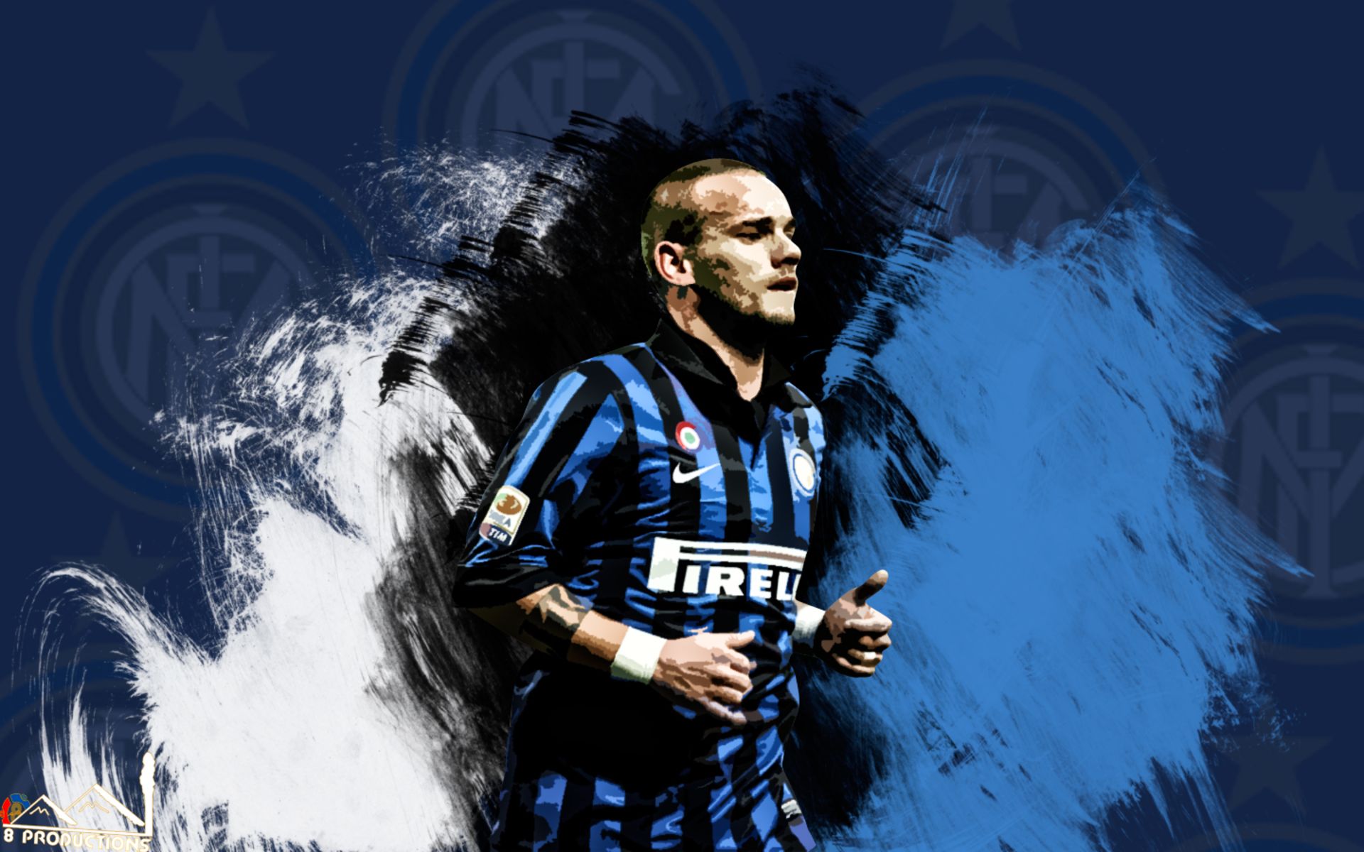 Panoramic Wallpapers Wesley Sneijder 