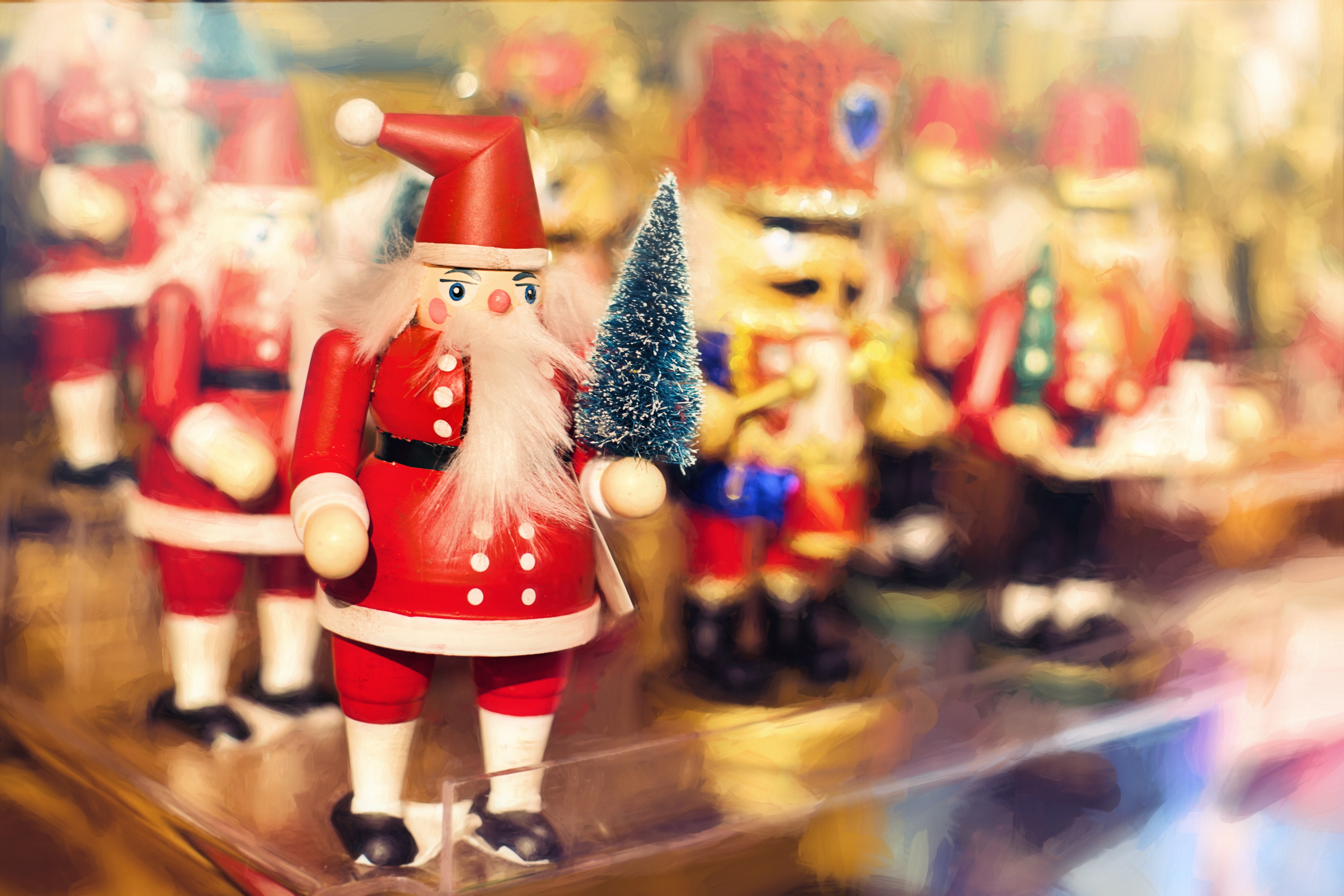 Baixar papel de parede para celular de Papai Noel, Natal, Brinquedo, Feriados gratuito.