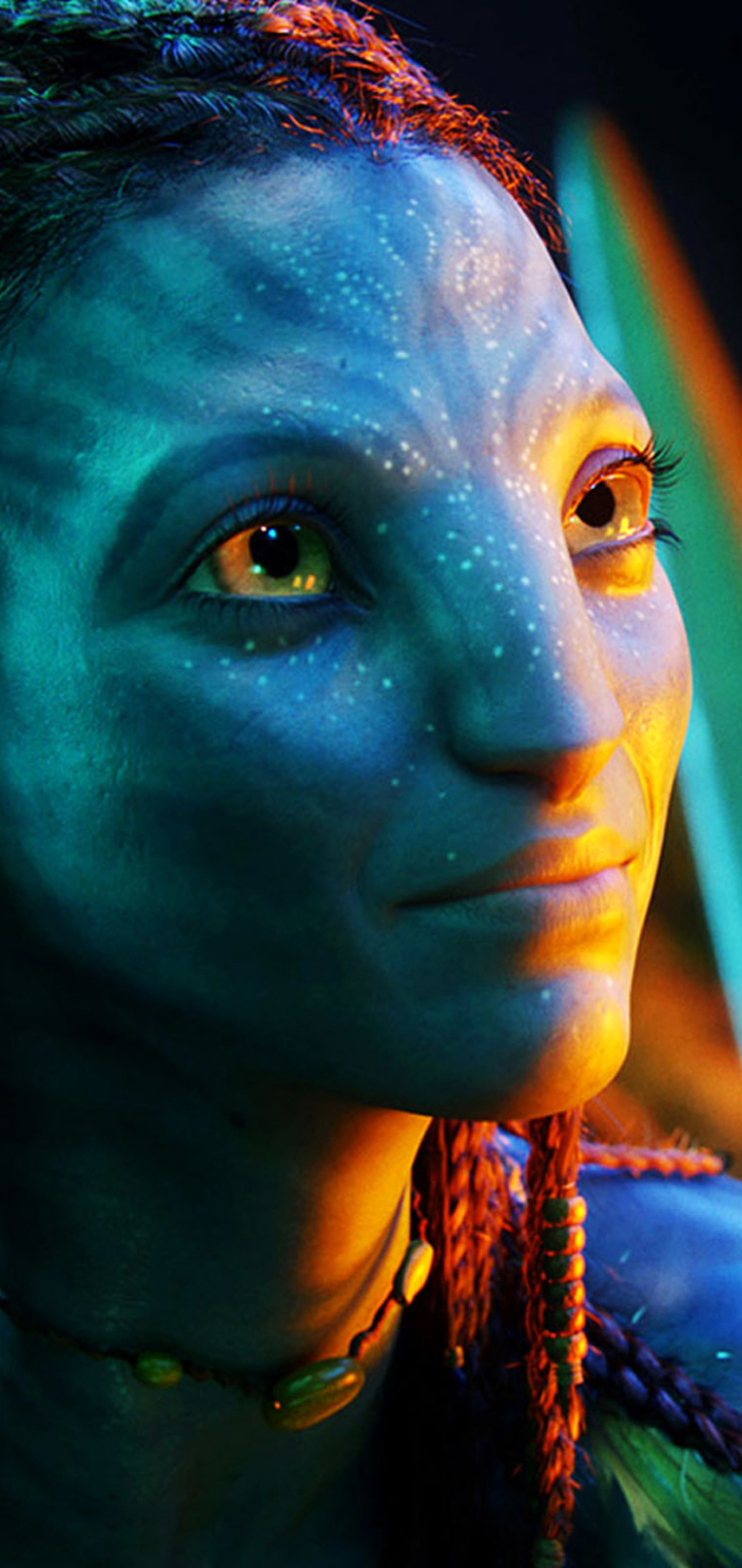 Descarga gratuita de fondo de pantalla para móvil de Avatar, Ojos Amarillos, Películas, Neytiri (Avatar).
