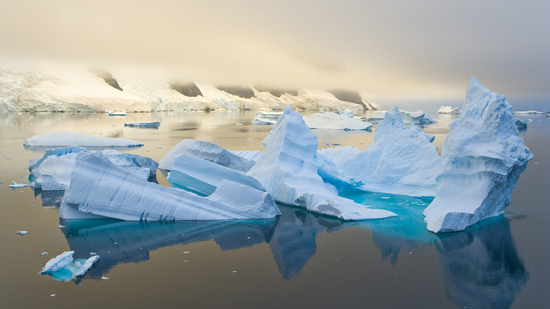 Free download wallpaper Winter, Ice, Earth, Iceberg on your PC desktop