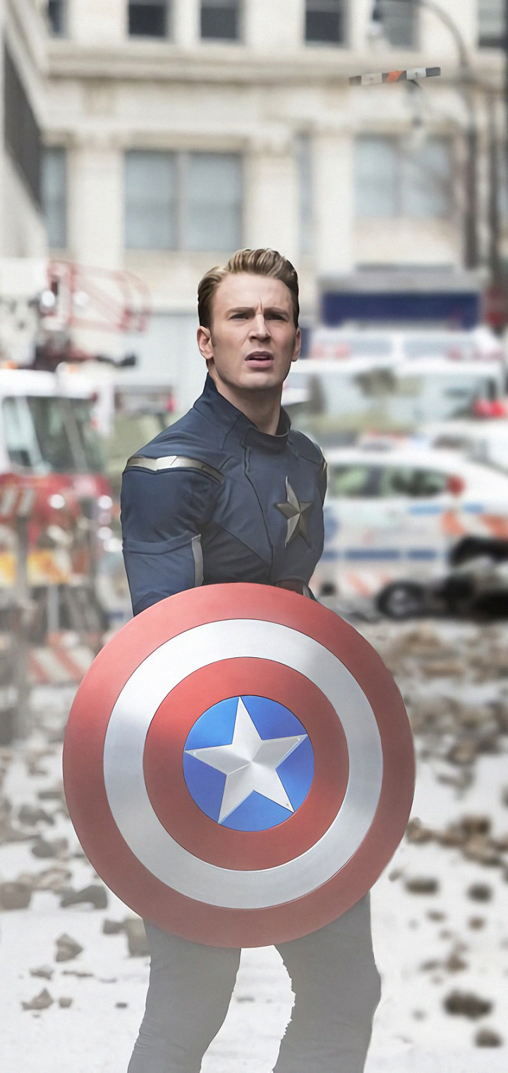 Download mobile wallpaper Captain America, Chris Evans, Movie, The Avengers, Steve Rogers, Avengers Endgame for free.