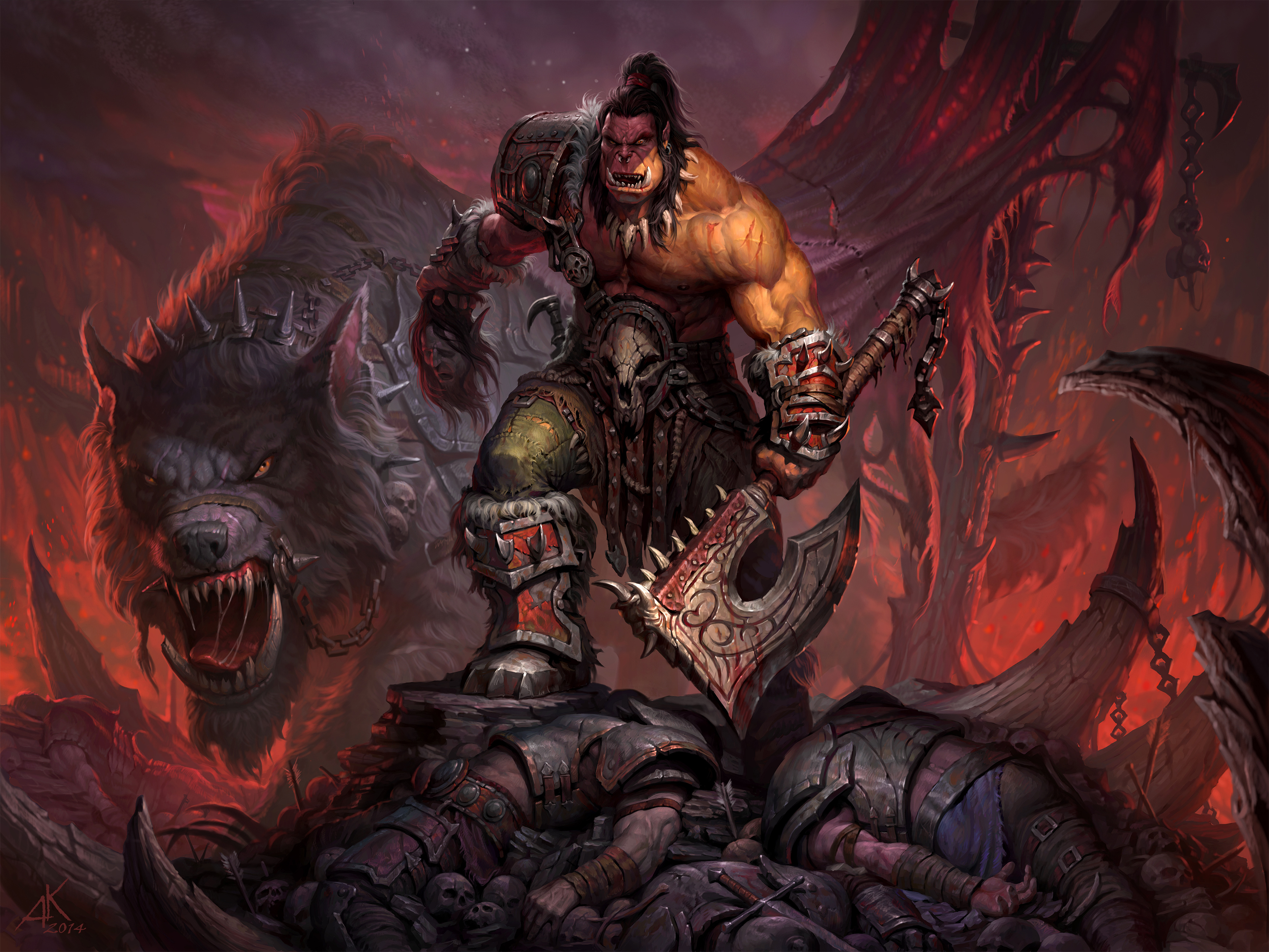 Los mejores fondos de pantalla de World Of Warcraft: Warlords Of Draenor para la pantalla del teléfono