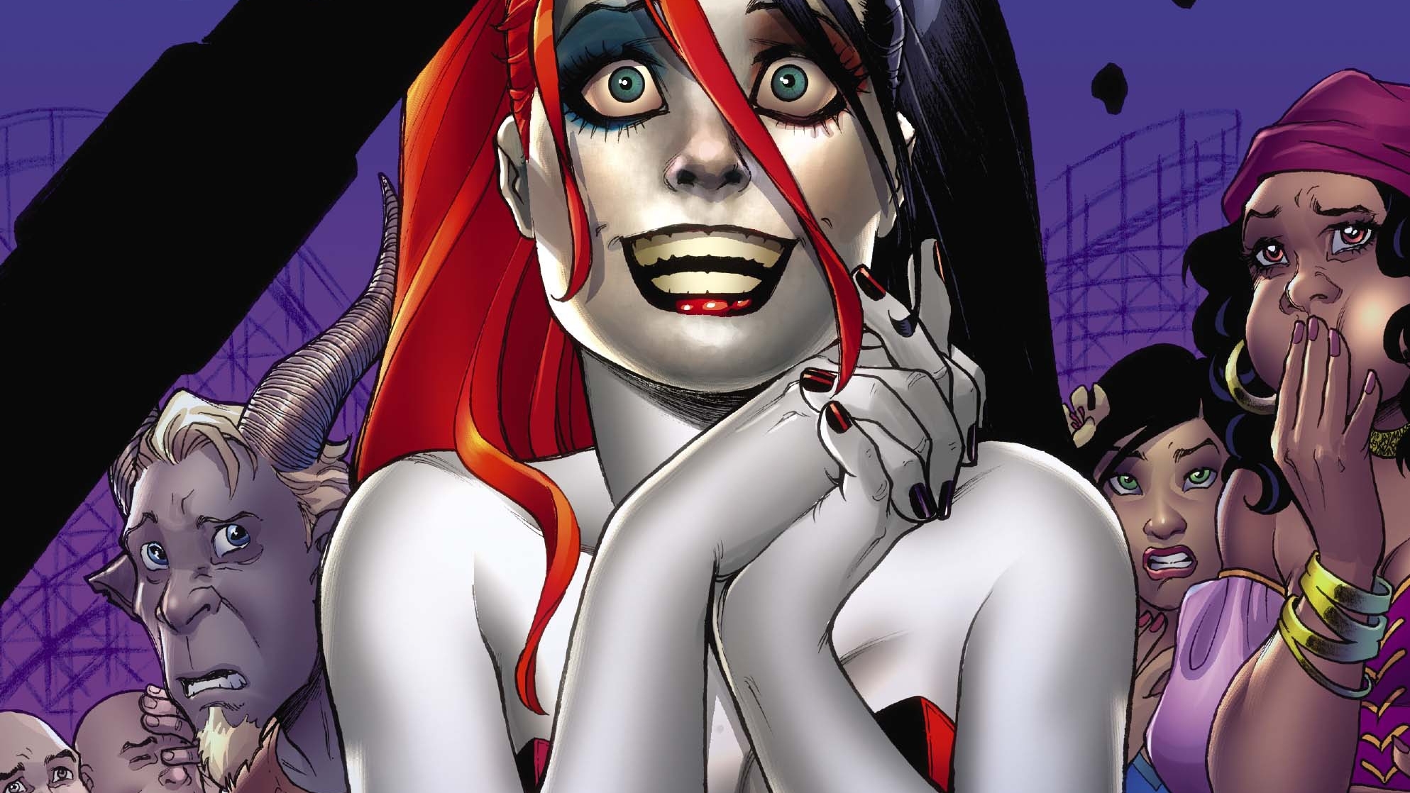 Baixar papel de parede para celular de História Em Quadrinhos, Harley Quinn gratuito.