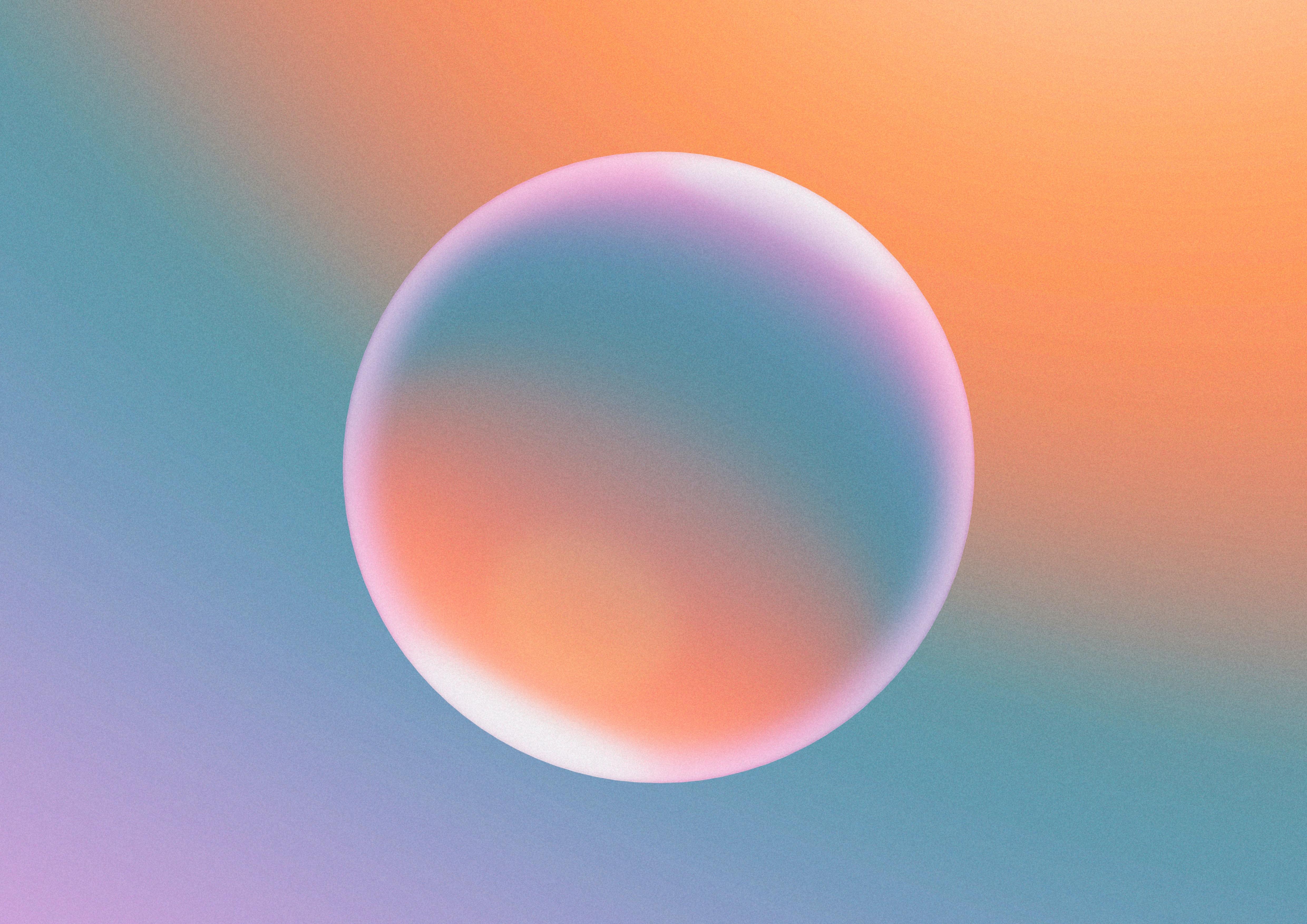 Download mobile wallpaper Abstract, Gradient, Circle for free.