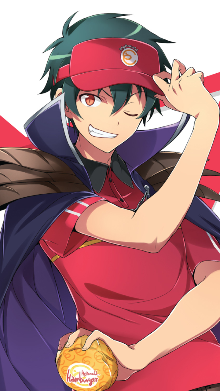 anime, the devil is a part timer!, sadao maou phone background