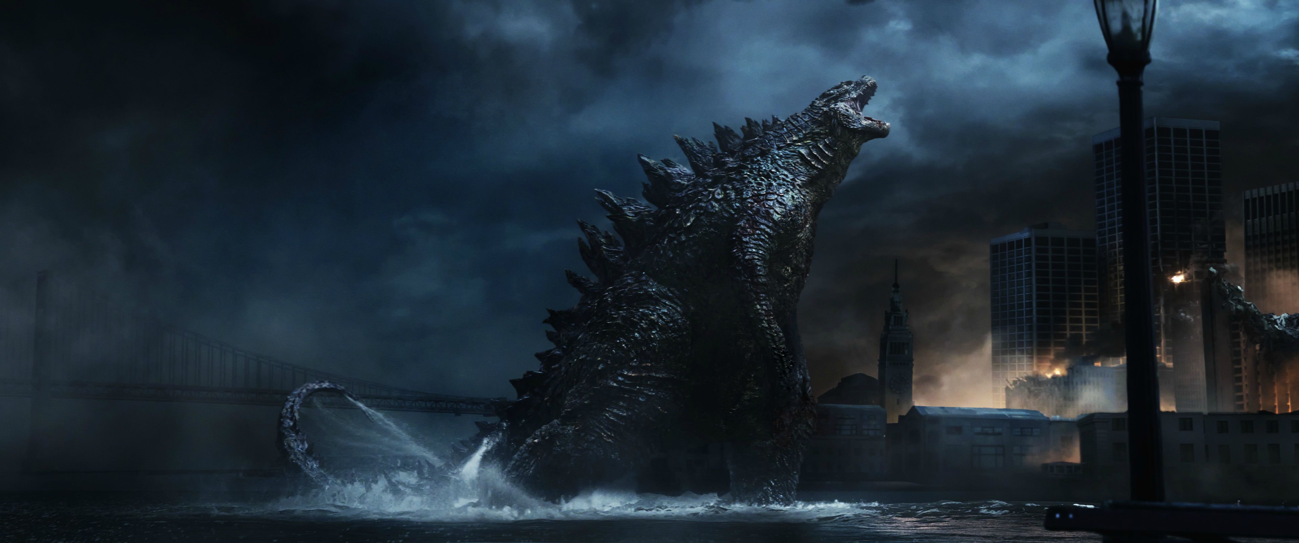 Die besten Godzilla (2014)-Hintergründe für den Telefonbildschirm