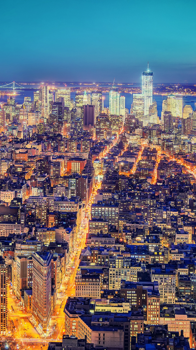 Download mobile wallpaper Cities, New York, Man Made for free.