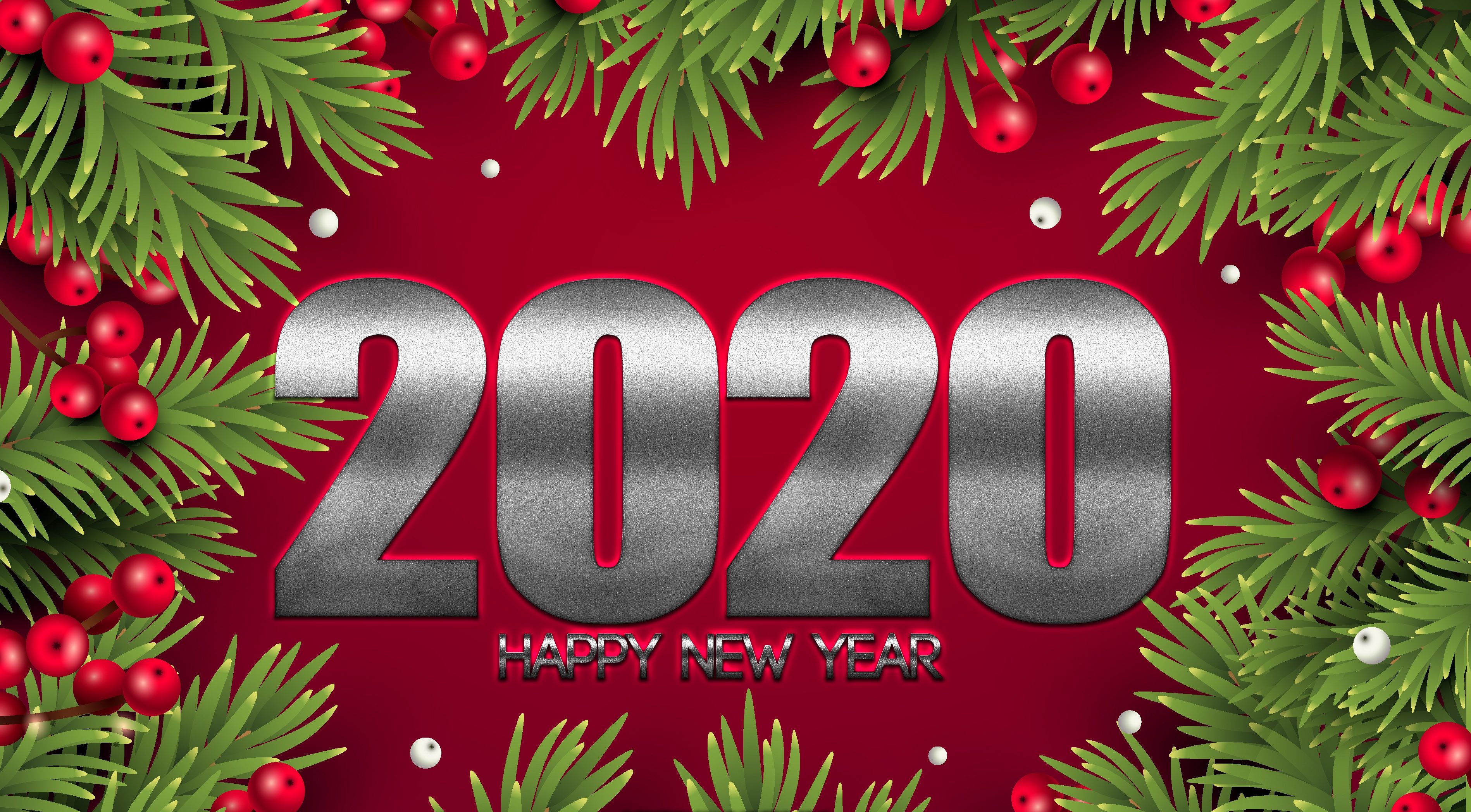 Téléchargez des papiers peints mobile Nouvel An, Vacances, Bonne Année, Nouvel An 2020 gratuitement.