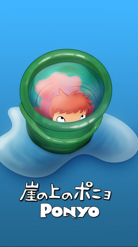Скачать картинку Аниме, Рыбка Поньо На Утёсе в телефон бесплатно.