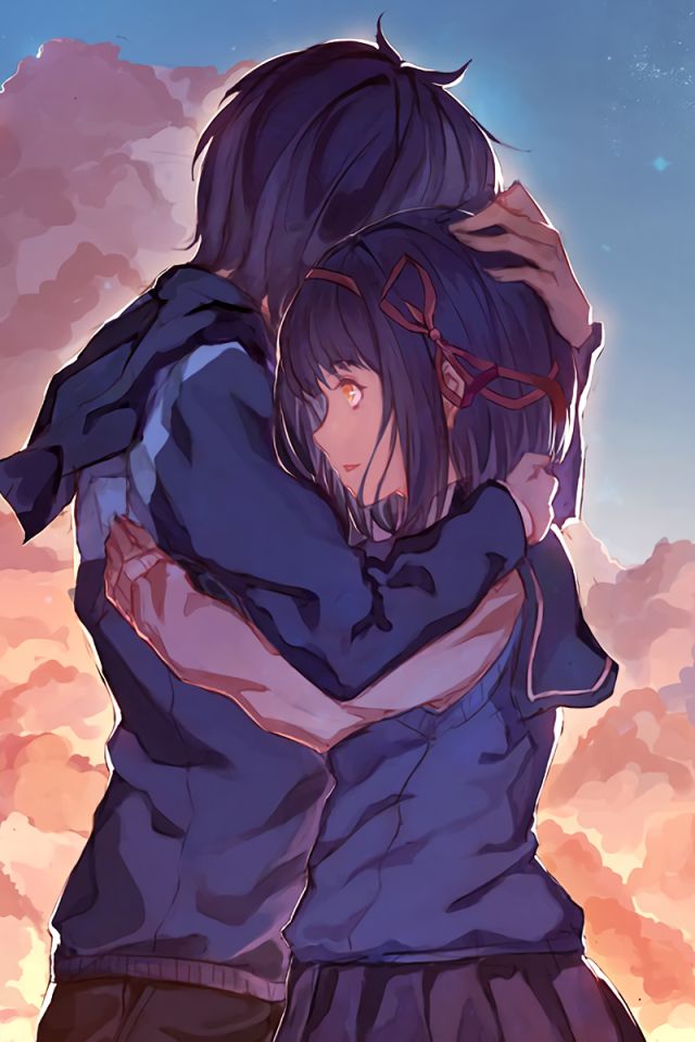 Baixar papel de parede para celular de Anime, Your Name, Kimi No Na Wa, Mitsuha Miyamizu, Taki Tachibana gratuito.