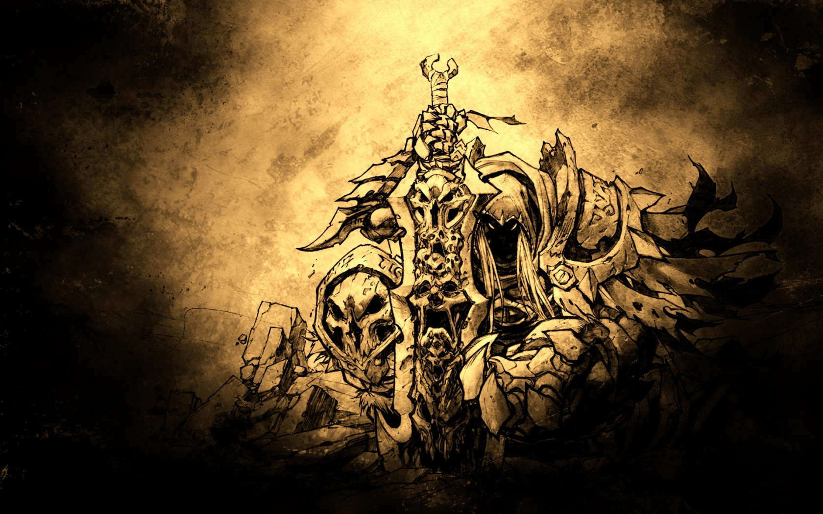Download mobile wallpaper Darksiders, Video Game for free.