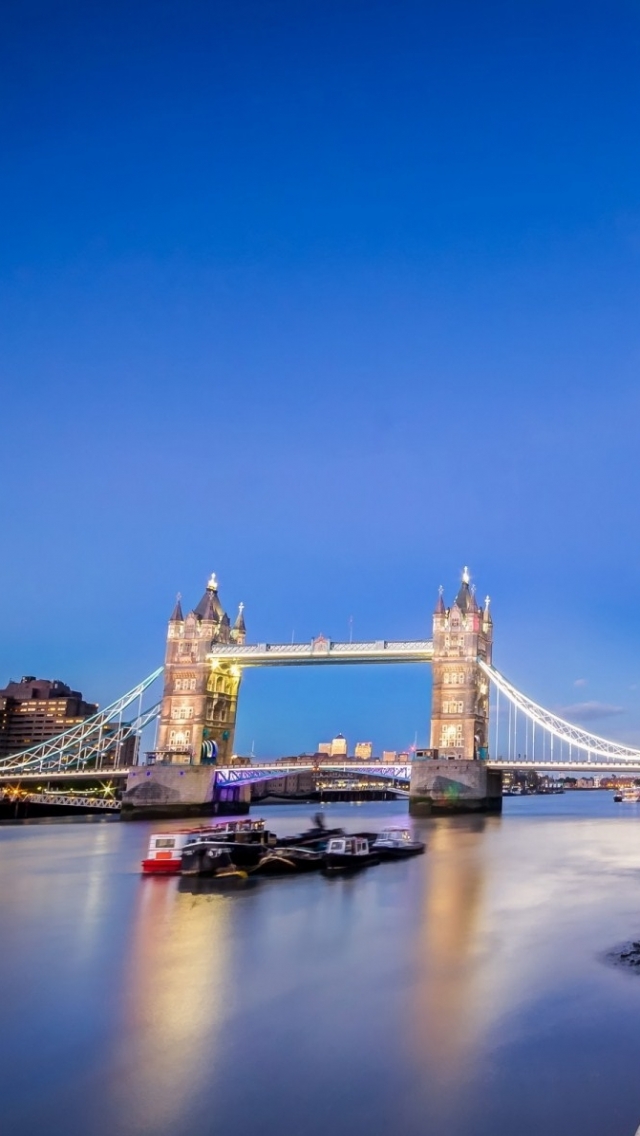 Téléchargez des papiers peints mobile Nuit, Londres, Pont De La Tour, Des Ponts, Construction Humaine gratuitement.