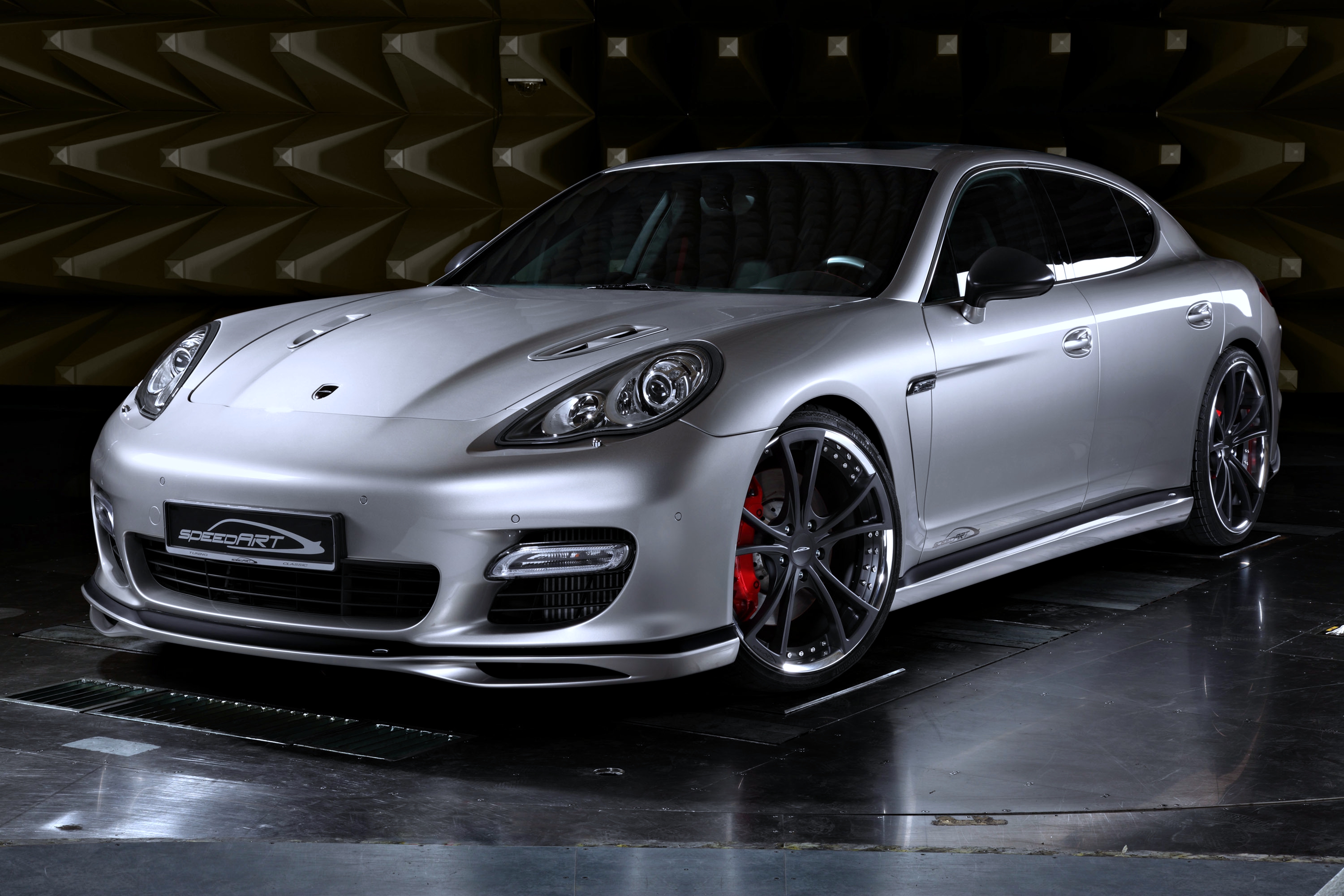 Download mobile wallpaper Porsche Panamera, Porsche, Silver Car, Vehicles, Car for free.