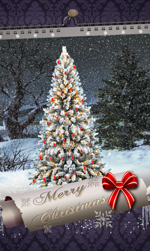 Download mobile wallpaper Christmas, Holiday, Christmas Tree, Merry Christmas for free.