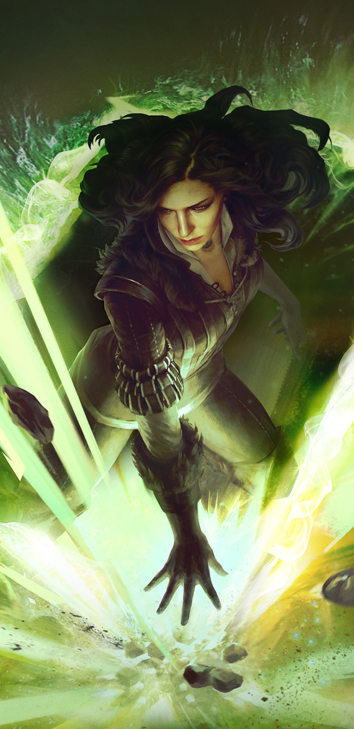 Download mobile wallpaper Fantasy, Video Game, The Witcher, Mage, Yennefer Of Vengerberg, Gwent: The Witcher Card Game, Gwent for free.