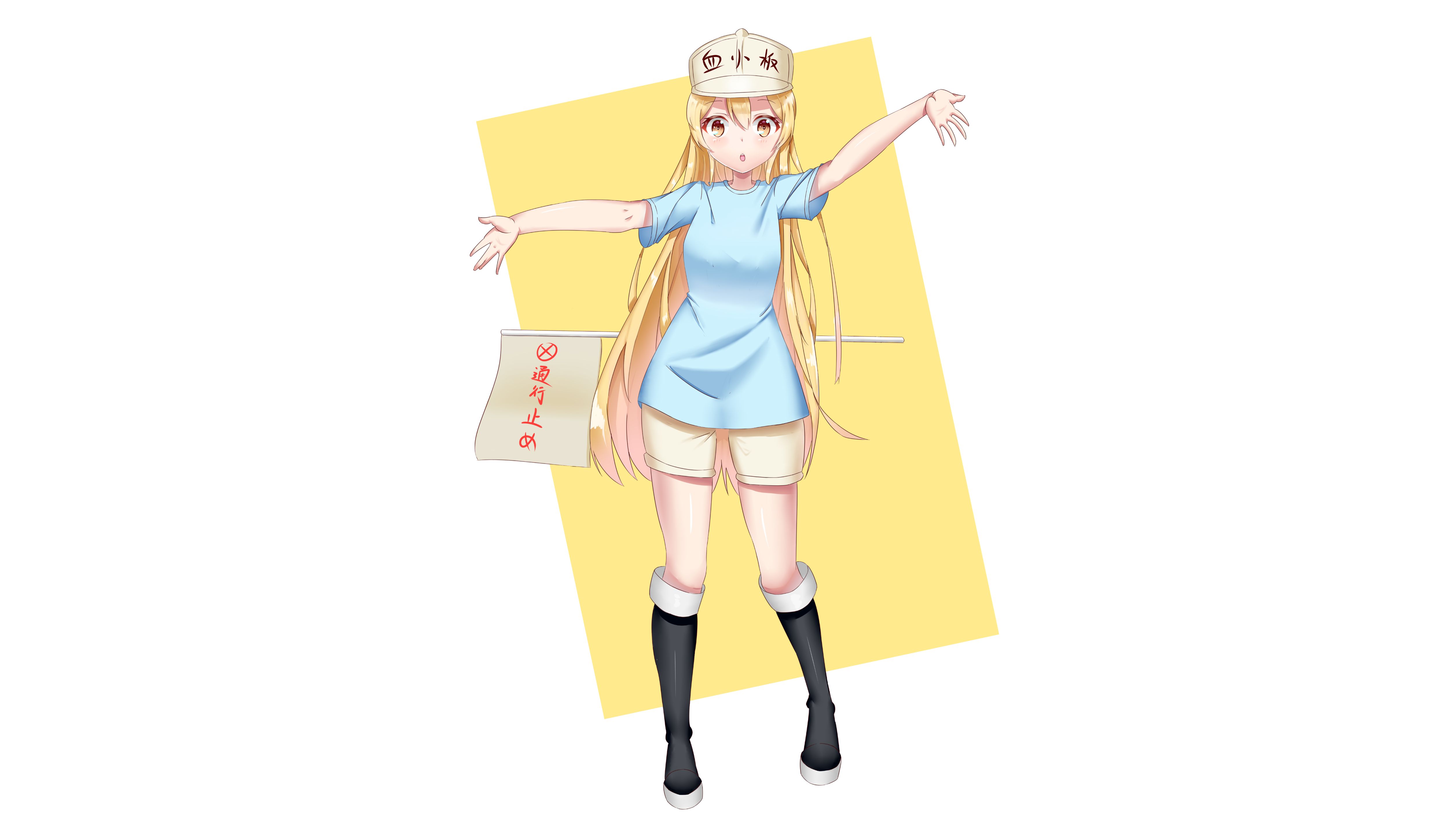 Download mobile wallpaper Anime, Platelet (Cells At Work!), Cells At Work! for free.