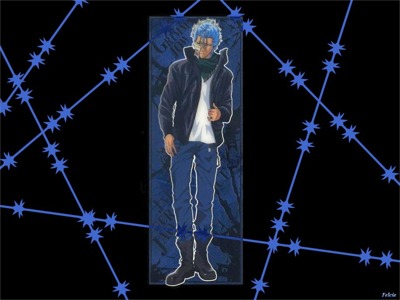 Handy-Wallpaper Bleach, Animes, Grimmjow Jaegerjaquez kostenlos herunterladen.