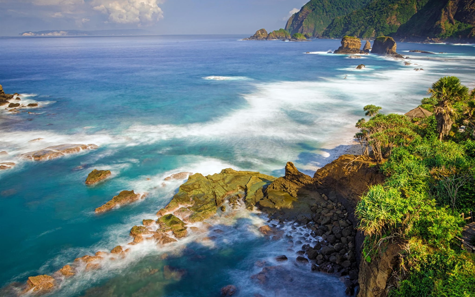 Laden Sie das Horizont, Küste, Ozean, Meer, Erde/natur-Bild kostenlos auf Ihren PC-Desktop herunter