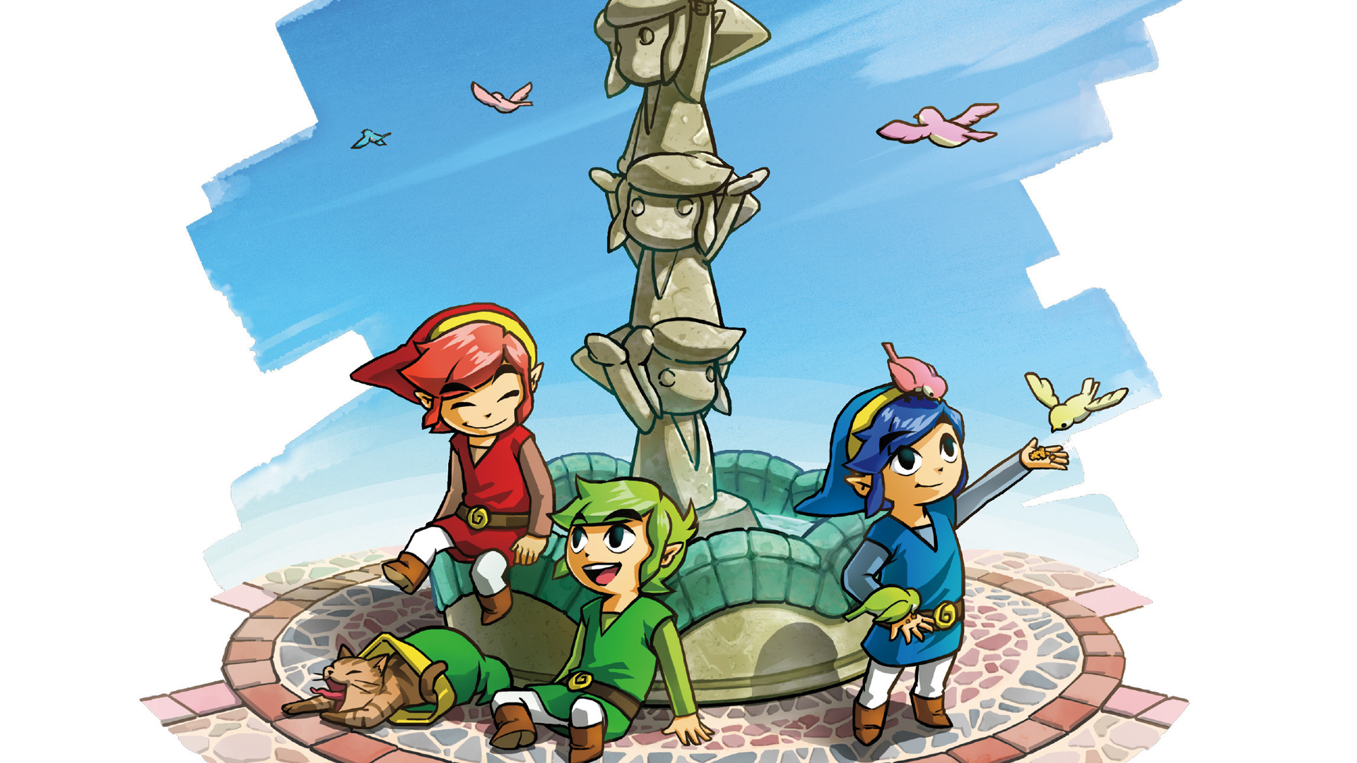 Laden Sie das Computerspiele, Zelda, Die Legende Von Zelda: Tri Force Heroes-Bild kostenlos auf Ihren PC-Desktop herunter