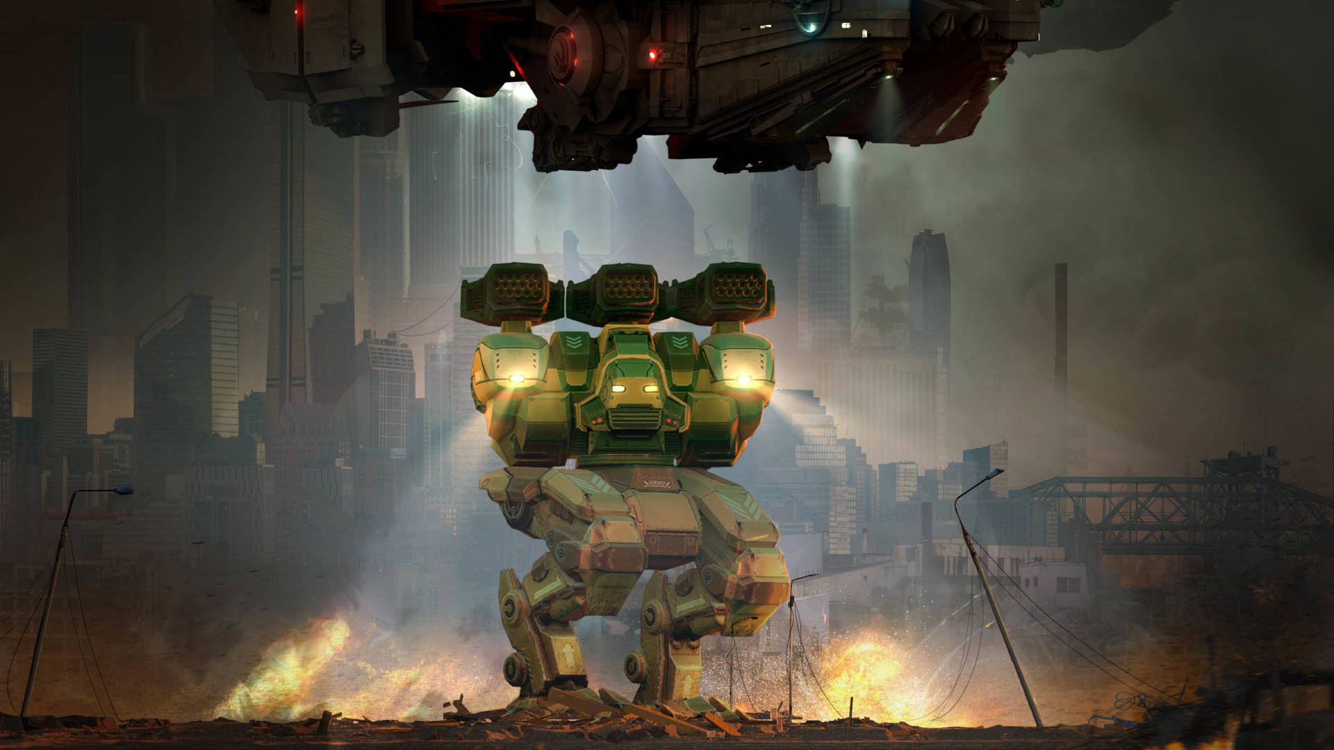 Handy-Wallpaper Computerspiele, Kriegsroboter kostenlos herunterladen.