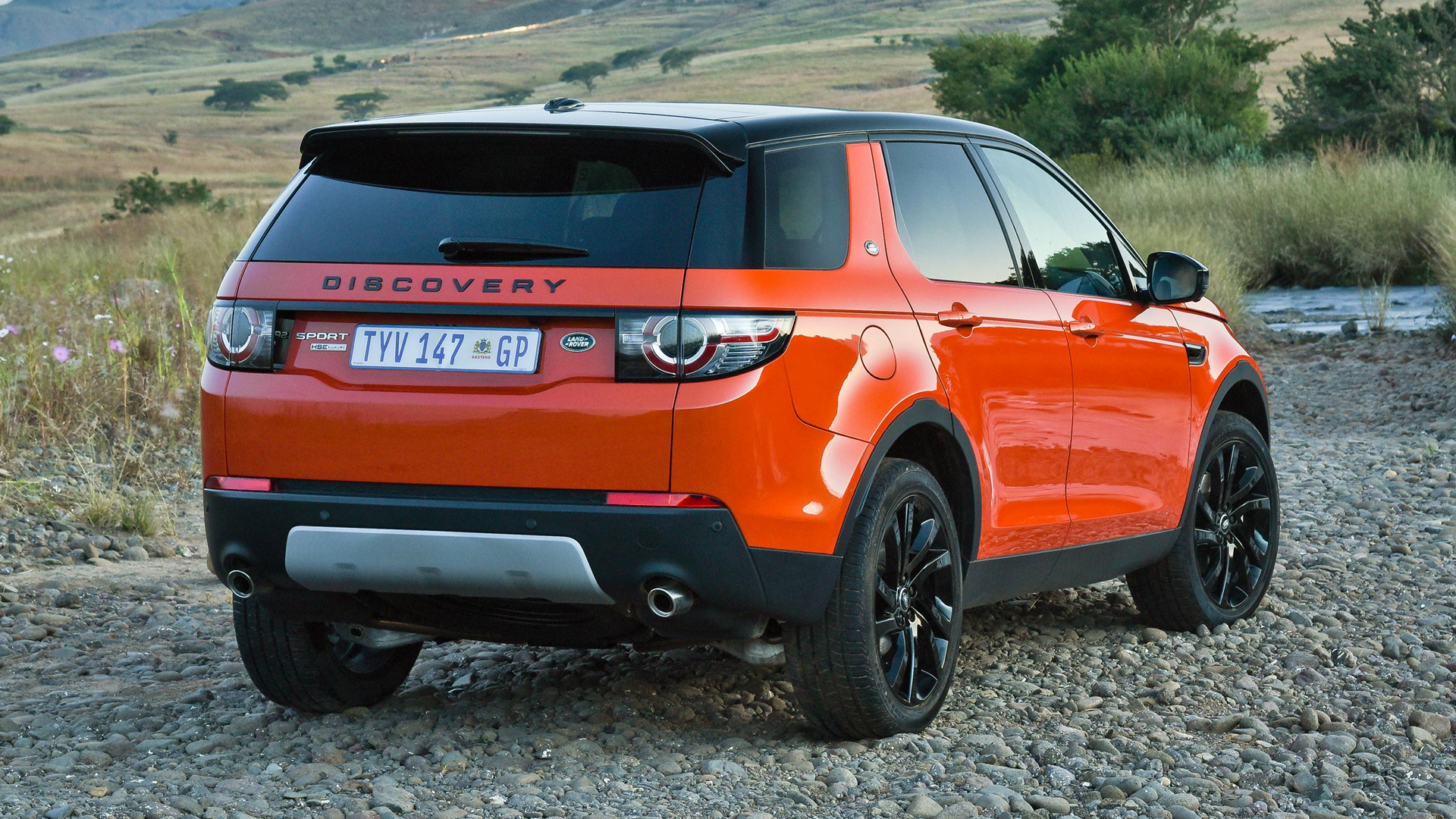 Скачати мобільні шпалери Автомобіль, Позашляховик, Land Rover, Транспортні Засоби, Land Rover Discovery Sport, Автомобіль Кросовер, Субкомпактний Автомобіль, Land Rover Discovery Sport Hse Luxury Black Design Pack безкоштовно.