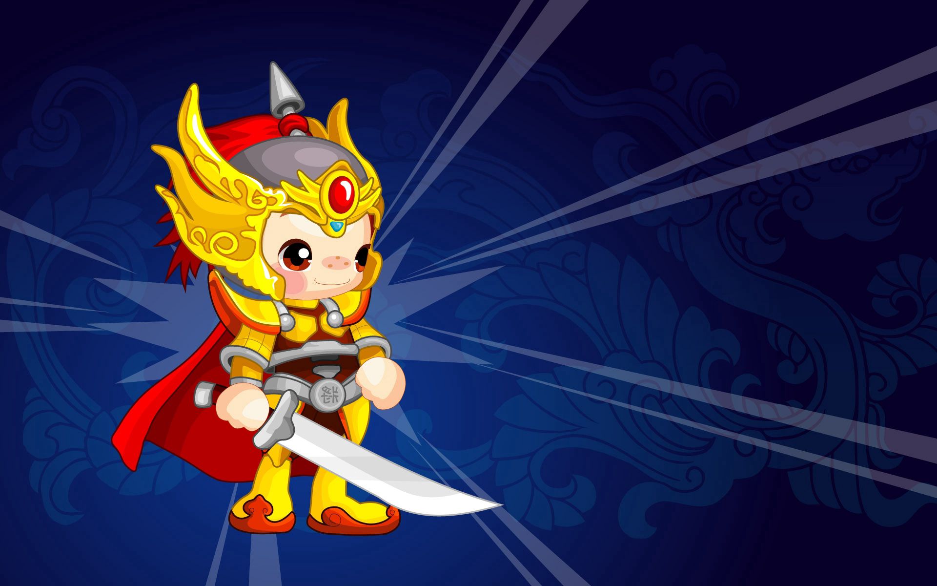 Free download wallpaper Costume, Colorful, Colourful, Warrior, Sword, Background, Vector on your PC desktop