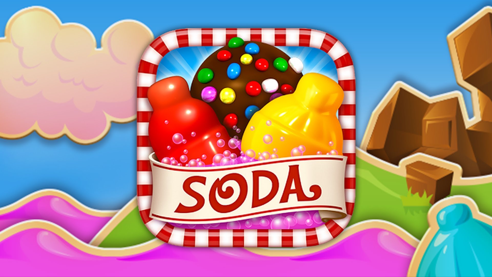 Завантажити шпалери Candy Crush Saga на телефон безкоштовно