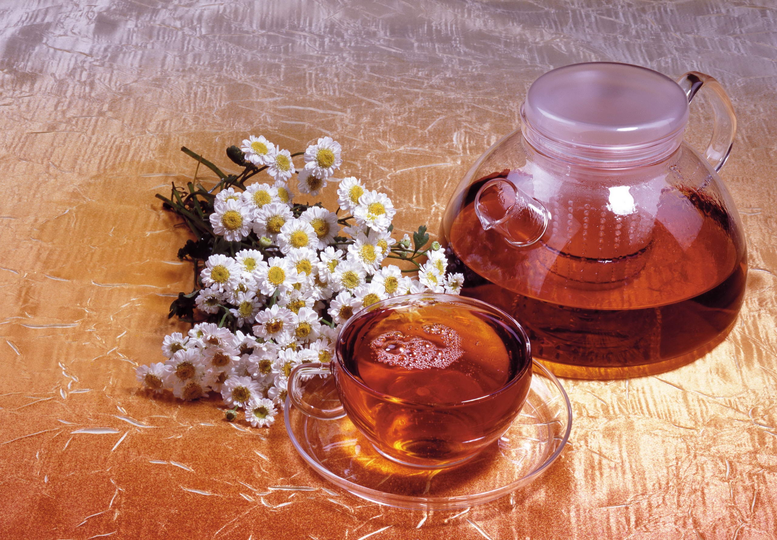 flowers, tea, cup, beverage, food, camomile, drink, chamomile, decanter, carafe