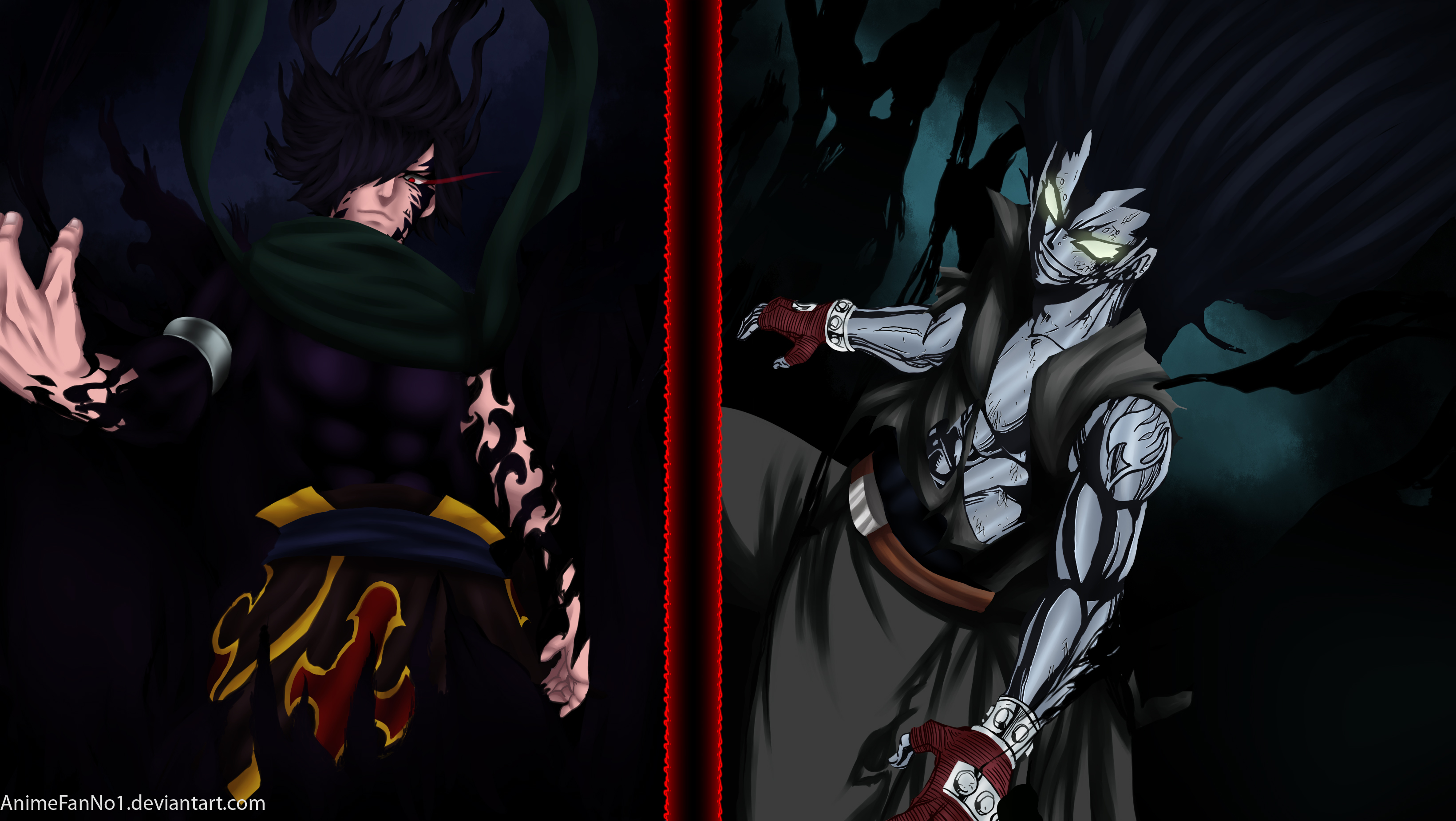 Free download wallpaper Anime, Fairy Tail, Gajeel Redfox, Rogue Cheney on your PC desktop