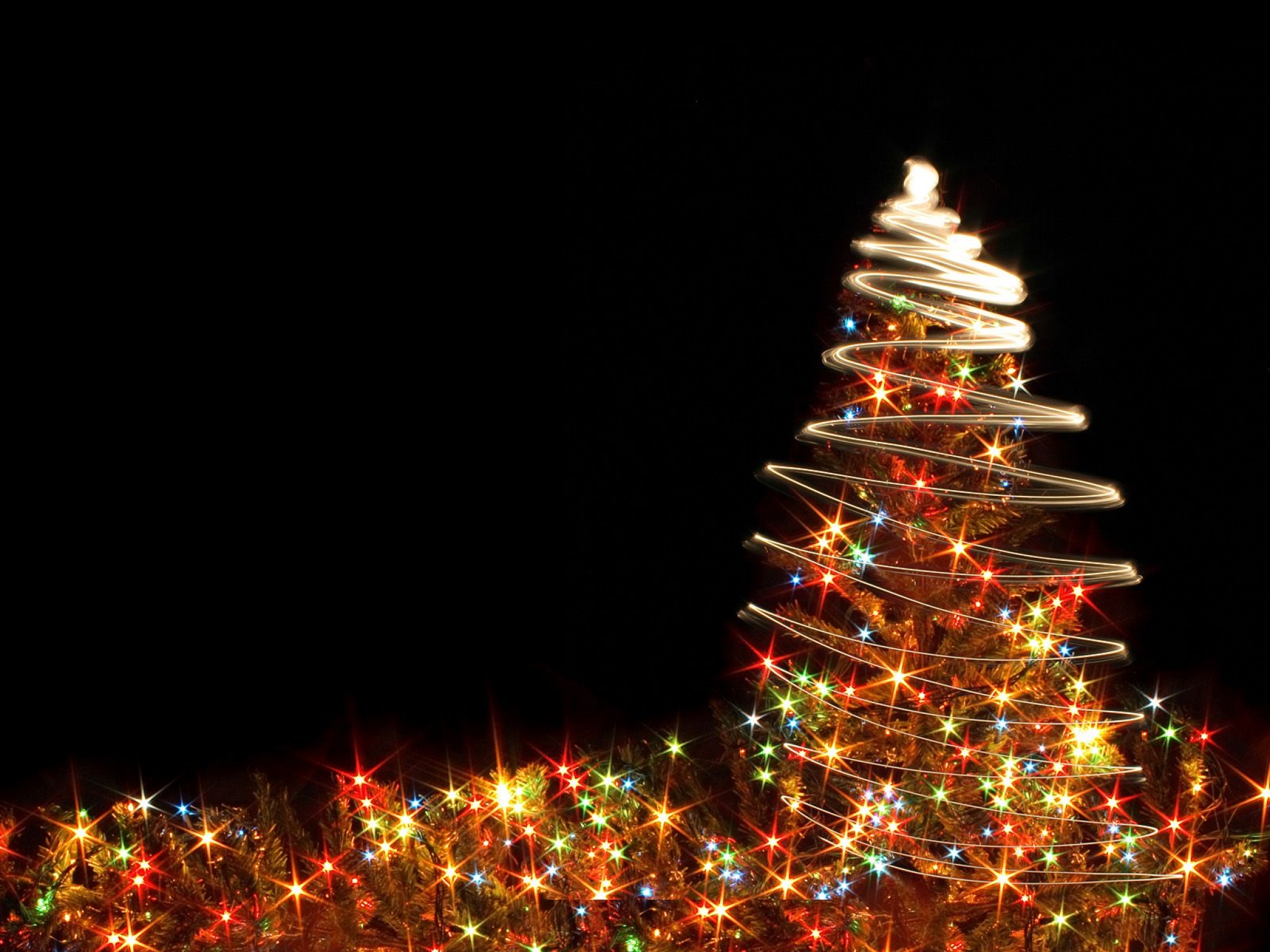 Download mobile wallpaper Christmas, Holiday, Christmas Tree, Christmas Lights for free.