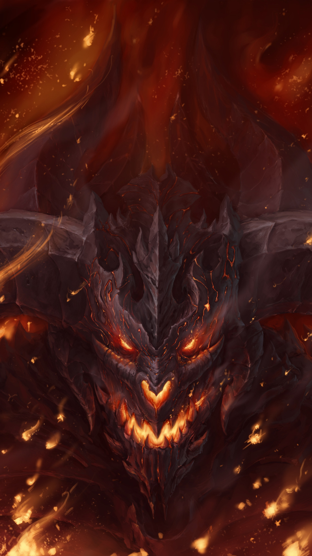 Download mobile wallpaper Dark, Demon for free.