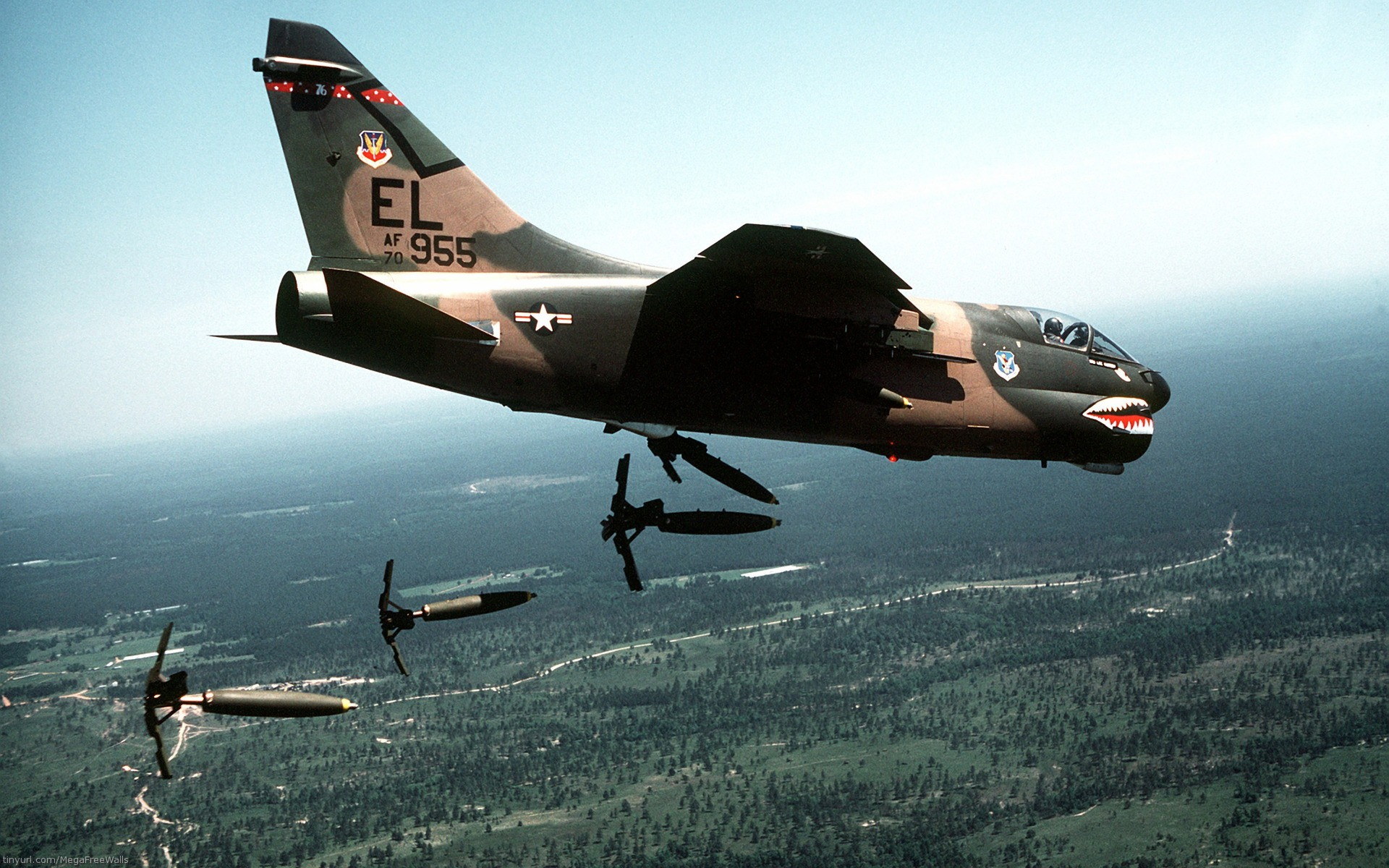 military, ltv a 7 corsair ii, jet fighters