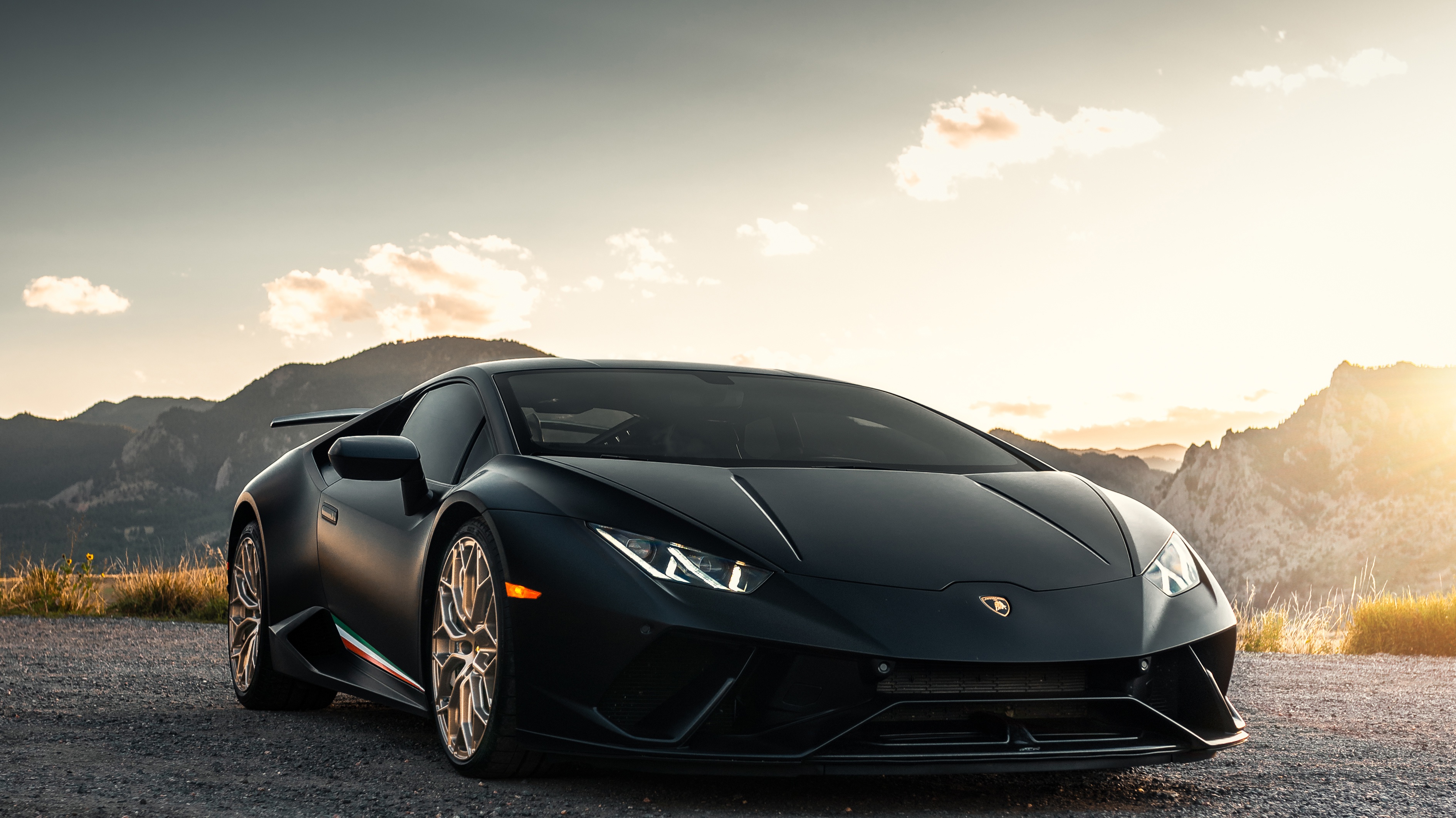 Baixe gratuitamente a imagem Lamborghini, Carro, Super Carro, Veículos, Carro Preto, Lamborghini Huracán Performance na área de trabalho do seu PC