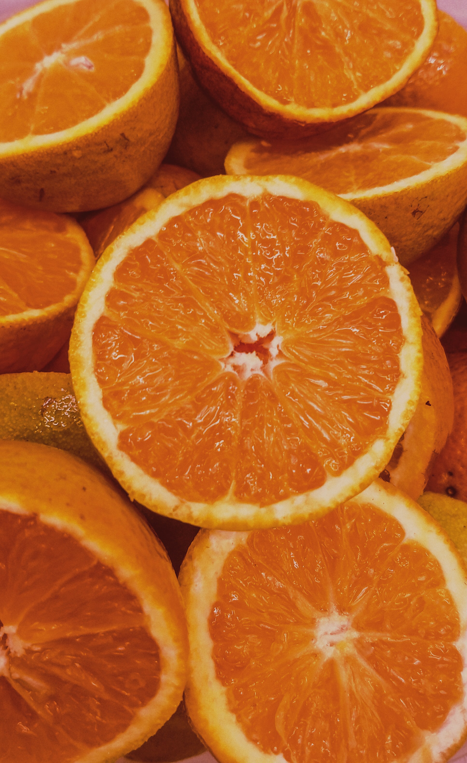 136573 завантажити шпалери цитрусові, фрукти, апельсини, їжа, цитрус, часточки, фрагменти - заставки і картинки безкоштовно