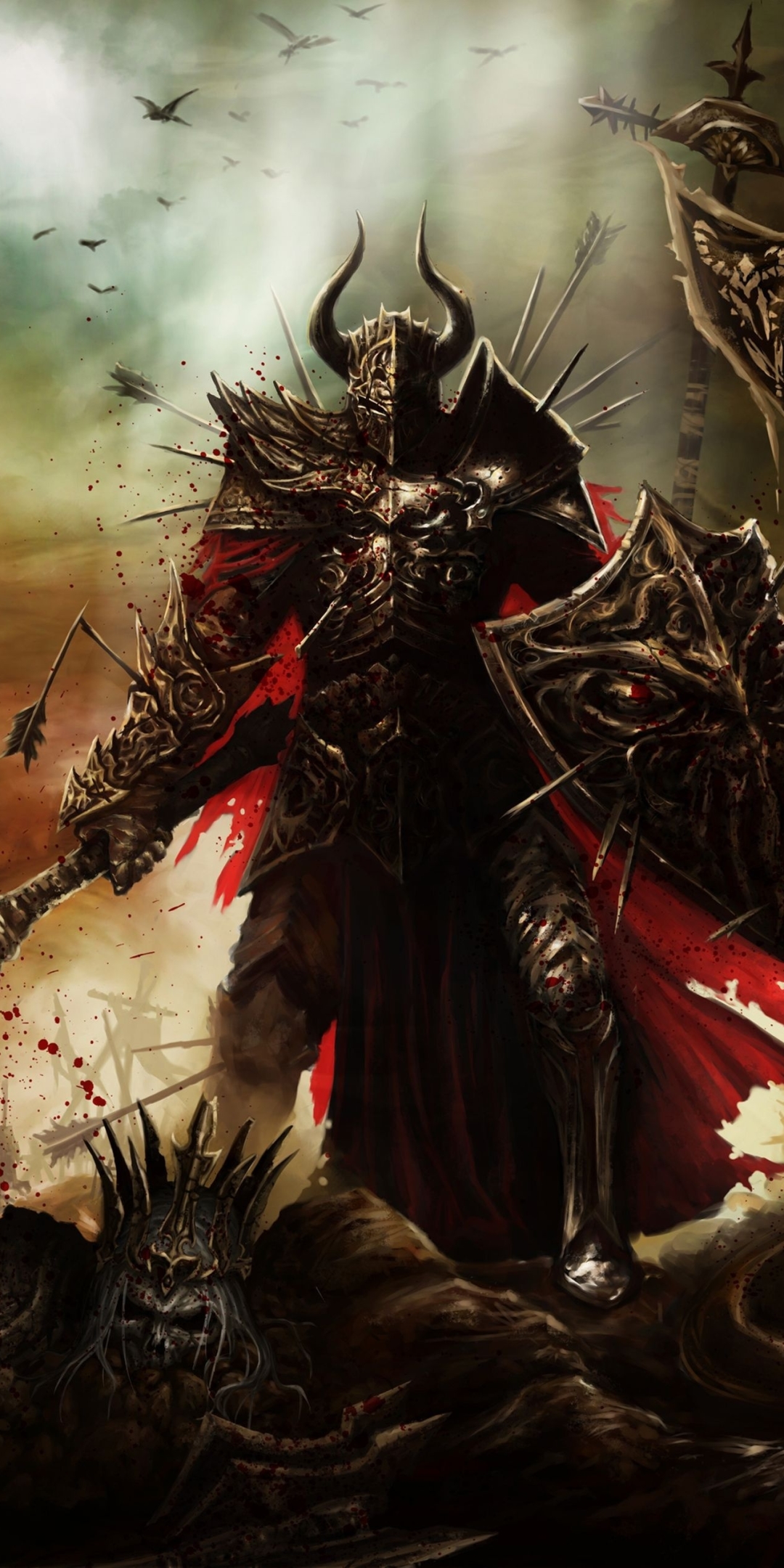 Download mobile wallpaper Barbarian (Diablo Iii), Diablo Iii, Diablo, Video Game for free.