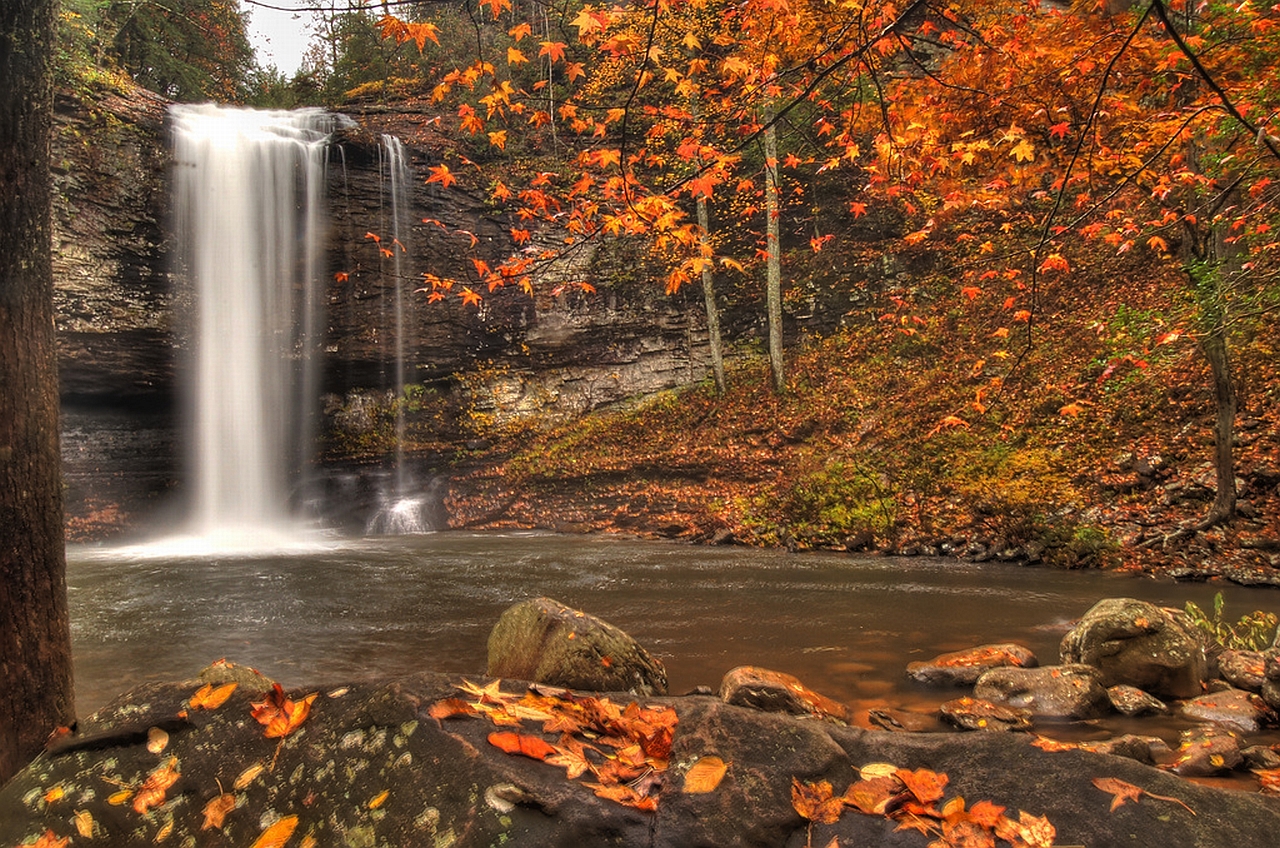 Free download wallpaper Waterfall, Earth on your PC desktop