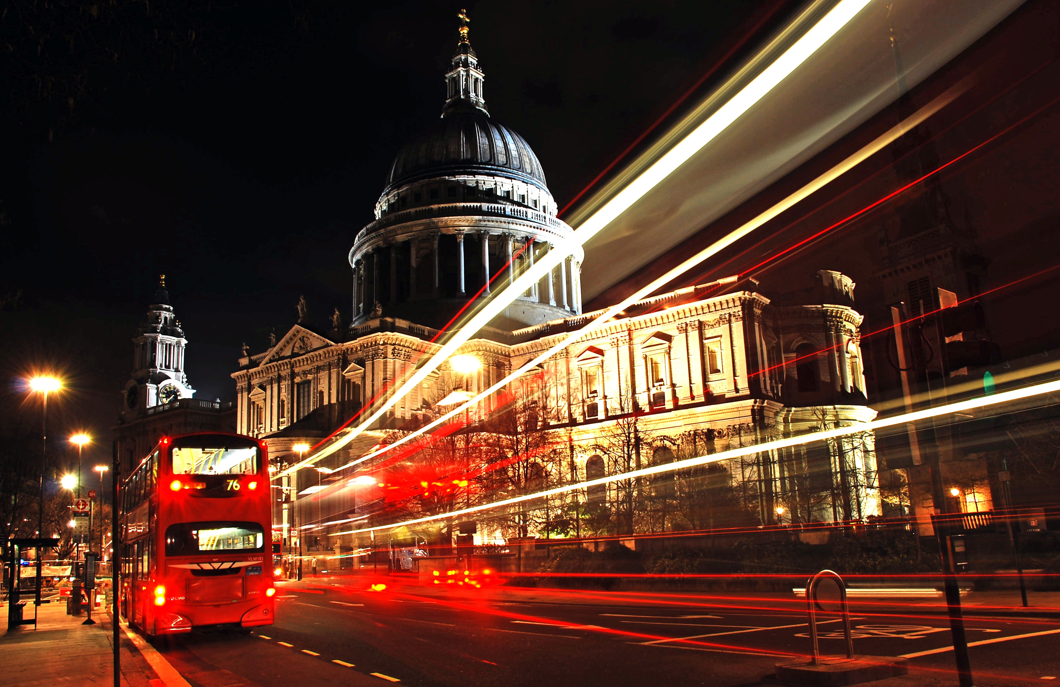 london, cities, night, city, bus