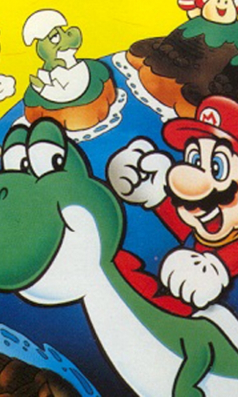 Download mobile wallpaper Mario, Video Game, Super Mario World, Yoshi for free.