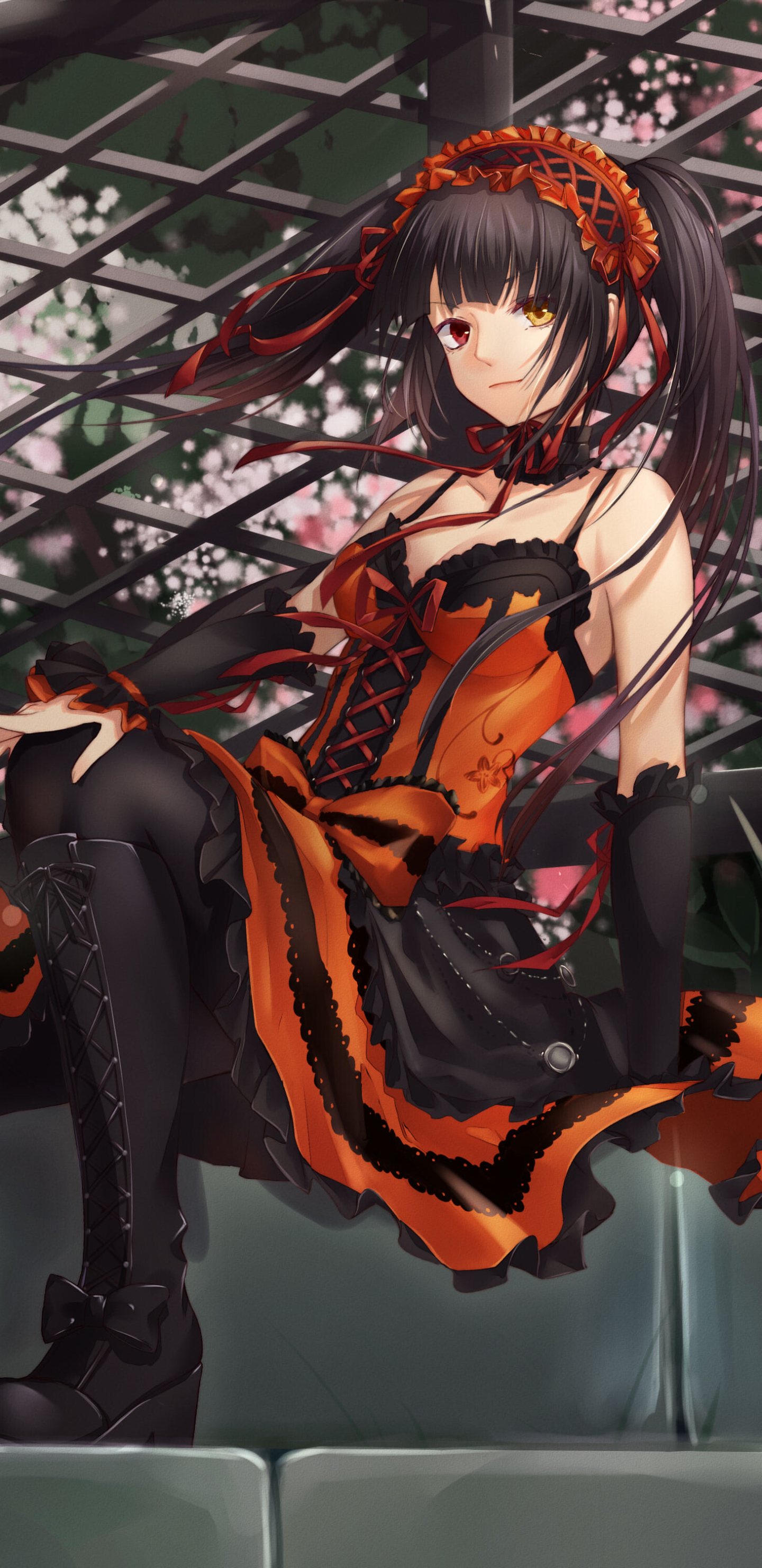 Download mobile wallpaper Anime, Date A Live, Kurumi Tokisaki for free.