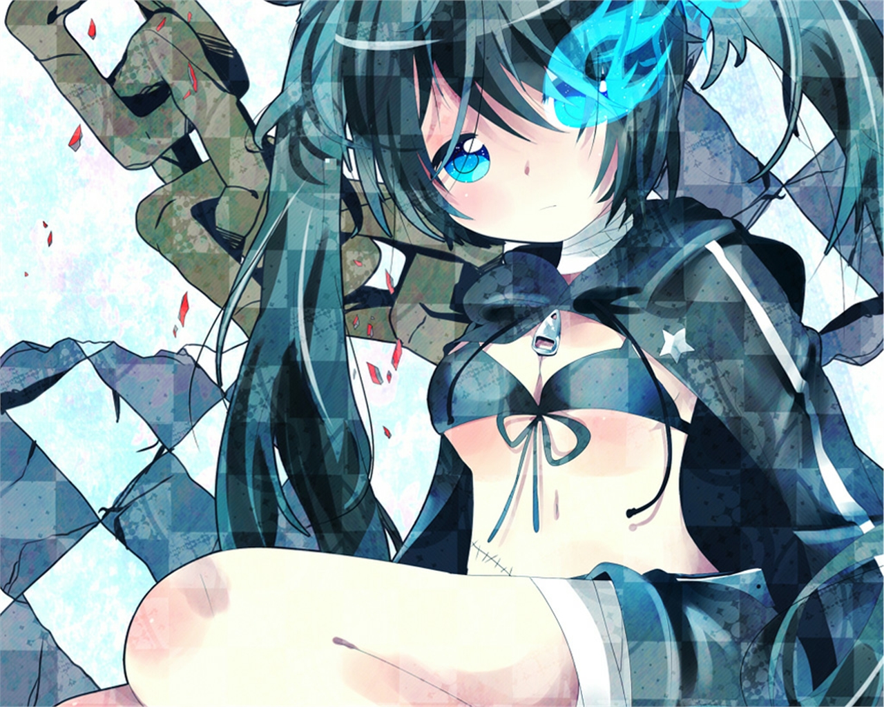 Téléchargez gratuitement l'image Black Rock Shooter, Animé sur le bureau de votre PC