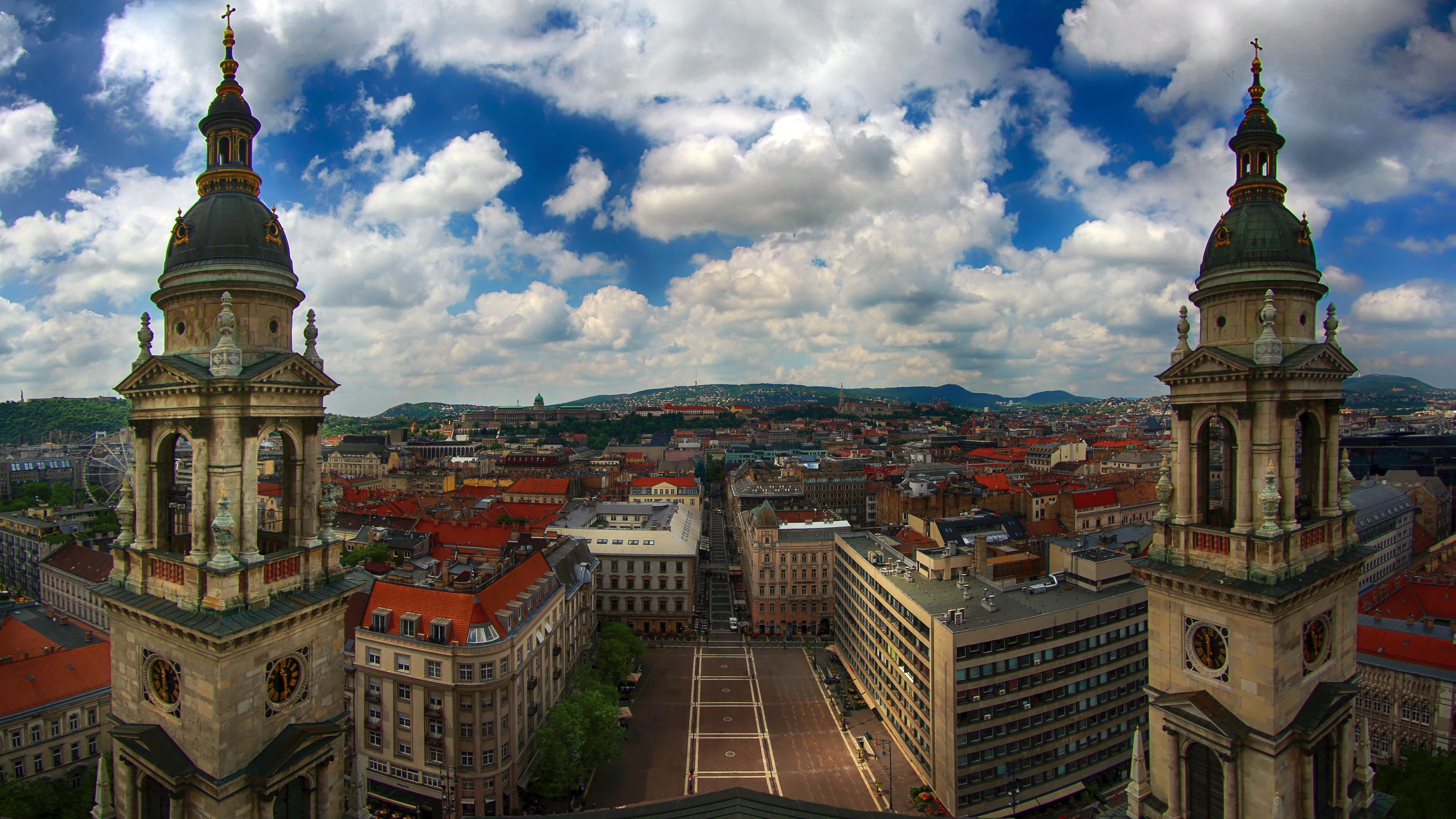 PCデスクトップに都市, ハンガリー, ブダペスト, マンメイド, シュテファン大聖堂画像を無料でダウンロード