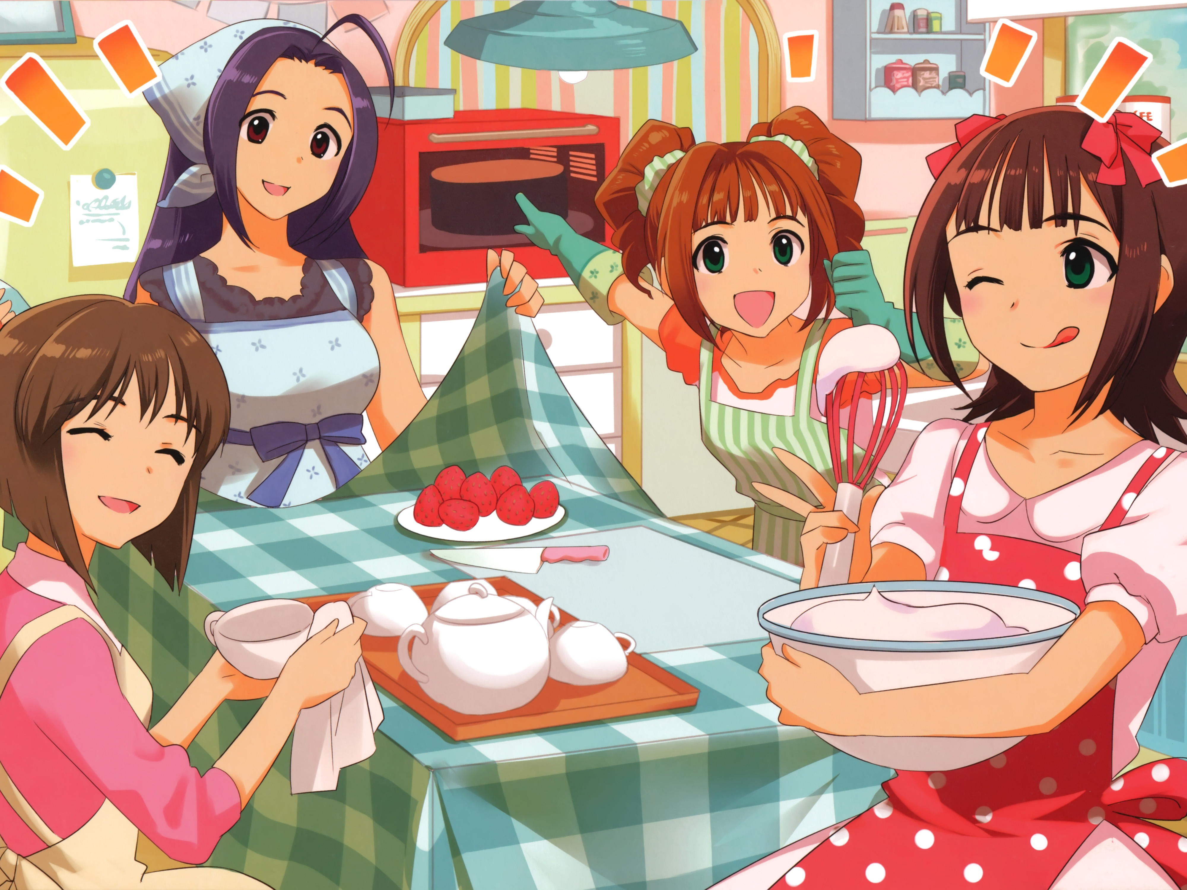 Free download wallpaper Anime, The Idolm@ster on your PC desktop