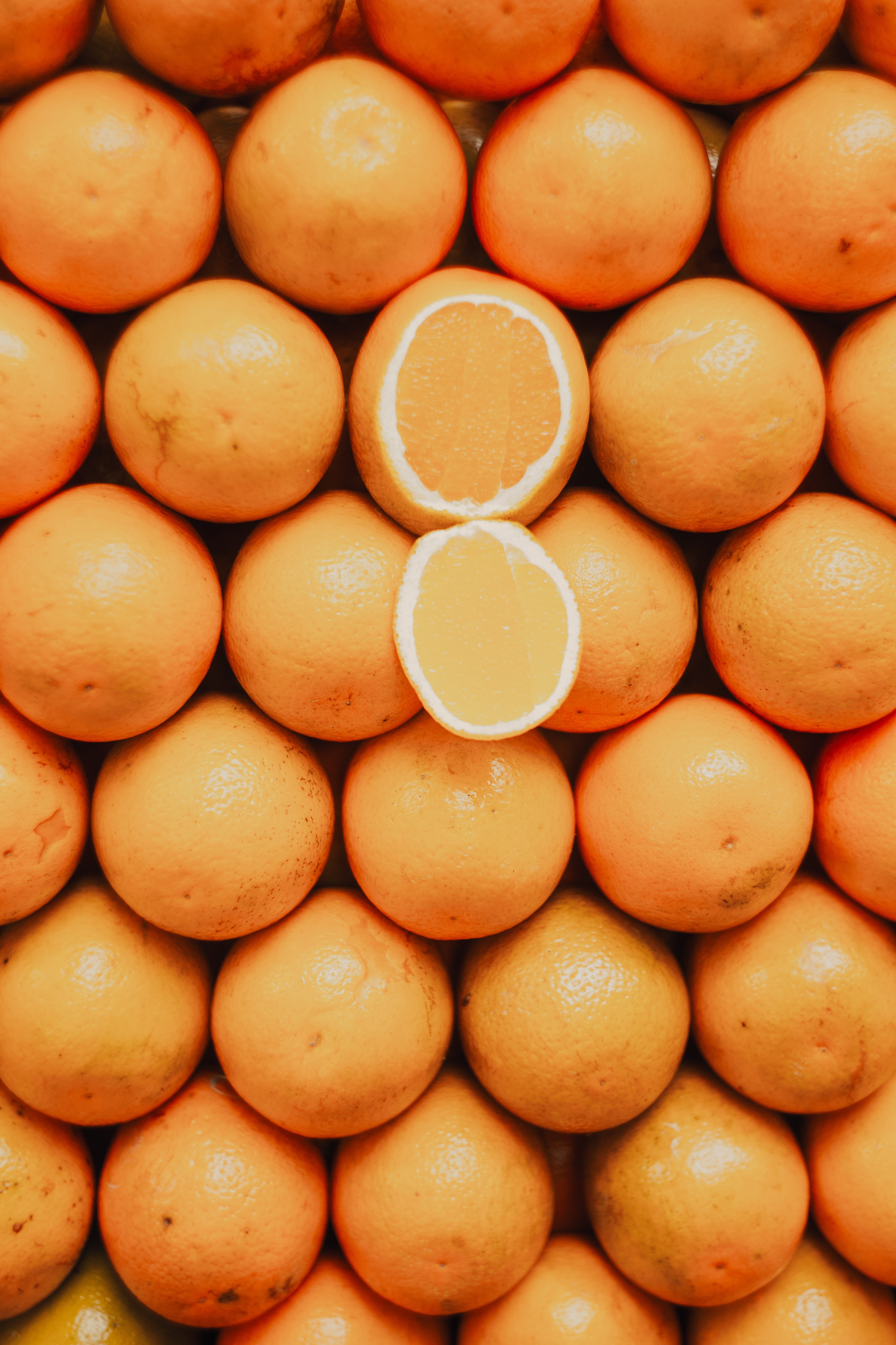 Скачать обои бесплатно Еда, Оранжевый, Цитрус, Апельсины, Фрукты картинка на рабочий стол ПК