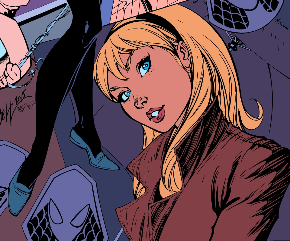 Baixe gratuitamente a imagem História Em Quadrinhos, Spider Gwen na área de trabalho do seu PC
