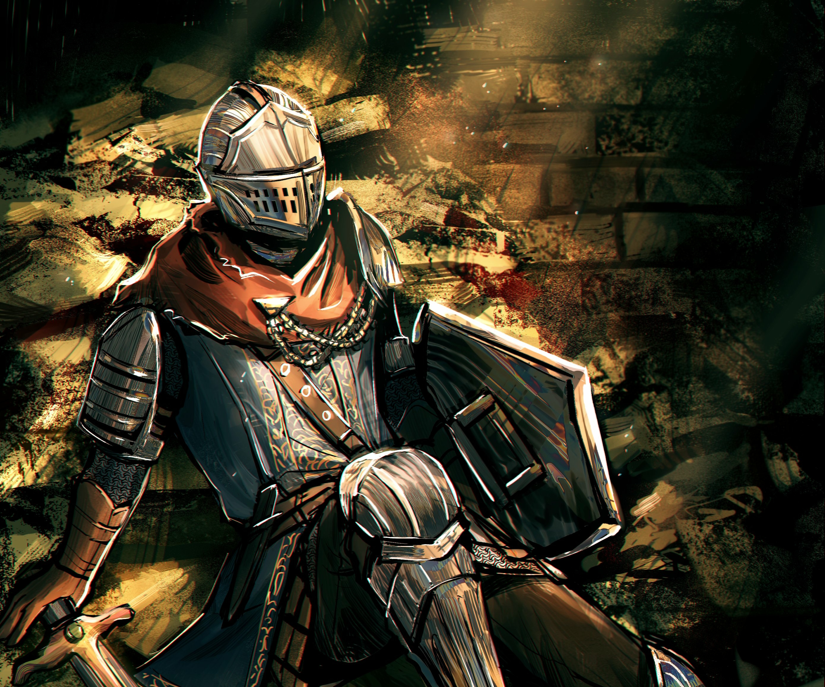Download mobile wallpaper Video Game, Dark Souls, Oscar Of Astora for free.