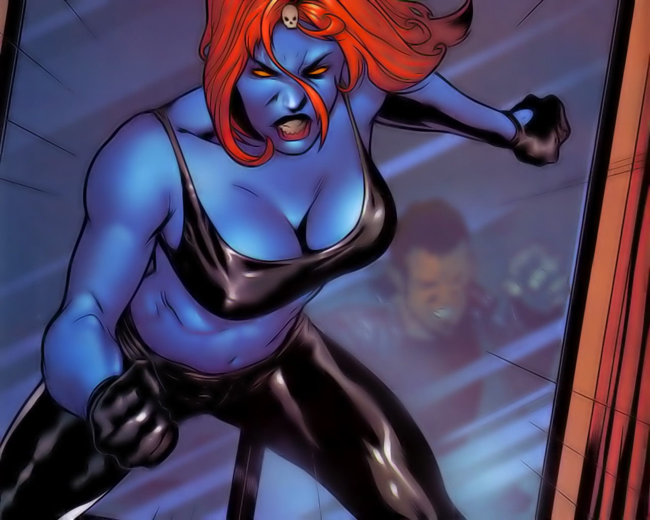 Baixe gratuitamente a imagem História Em Quadrinhos, X Men: O Filme, Mística (Marvel Comics) na área de trabalho do seu PC